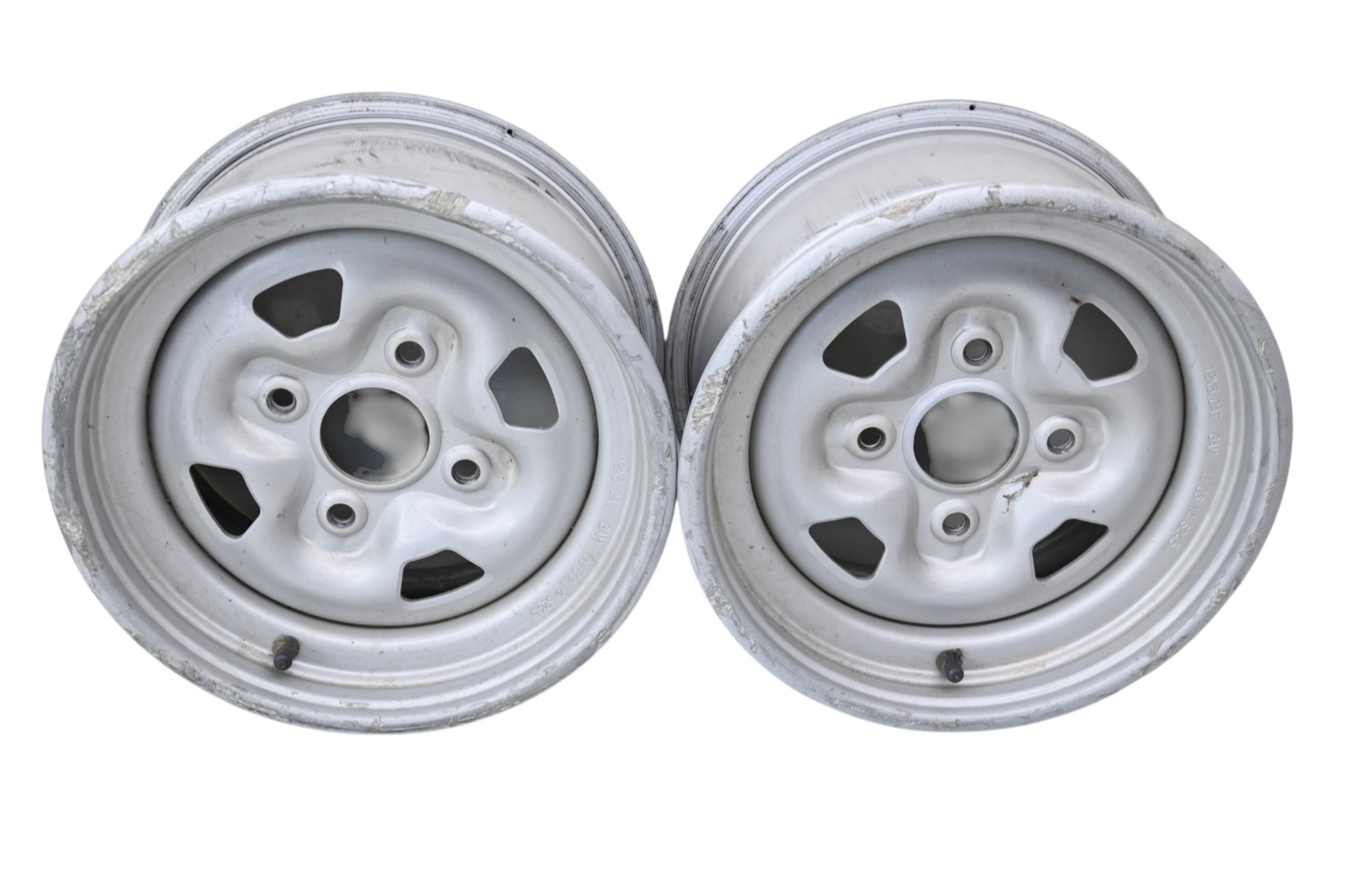 14 Yamaha Grizzly 550 4x4 Front Wheels Rims 12X6 4/110 YFM550F