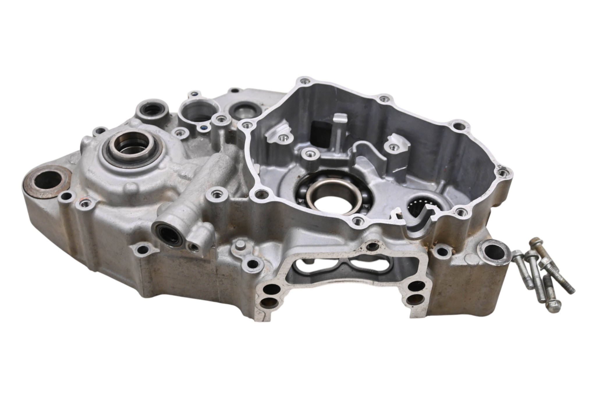 09 Yamaha YZ250F Left Crankcase Center Half Crank Case