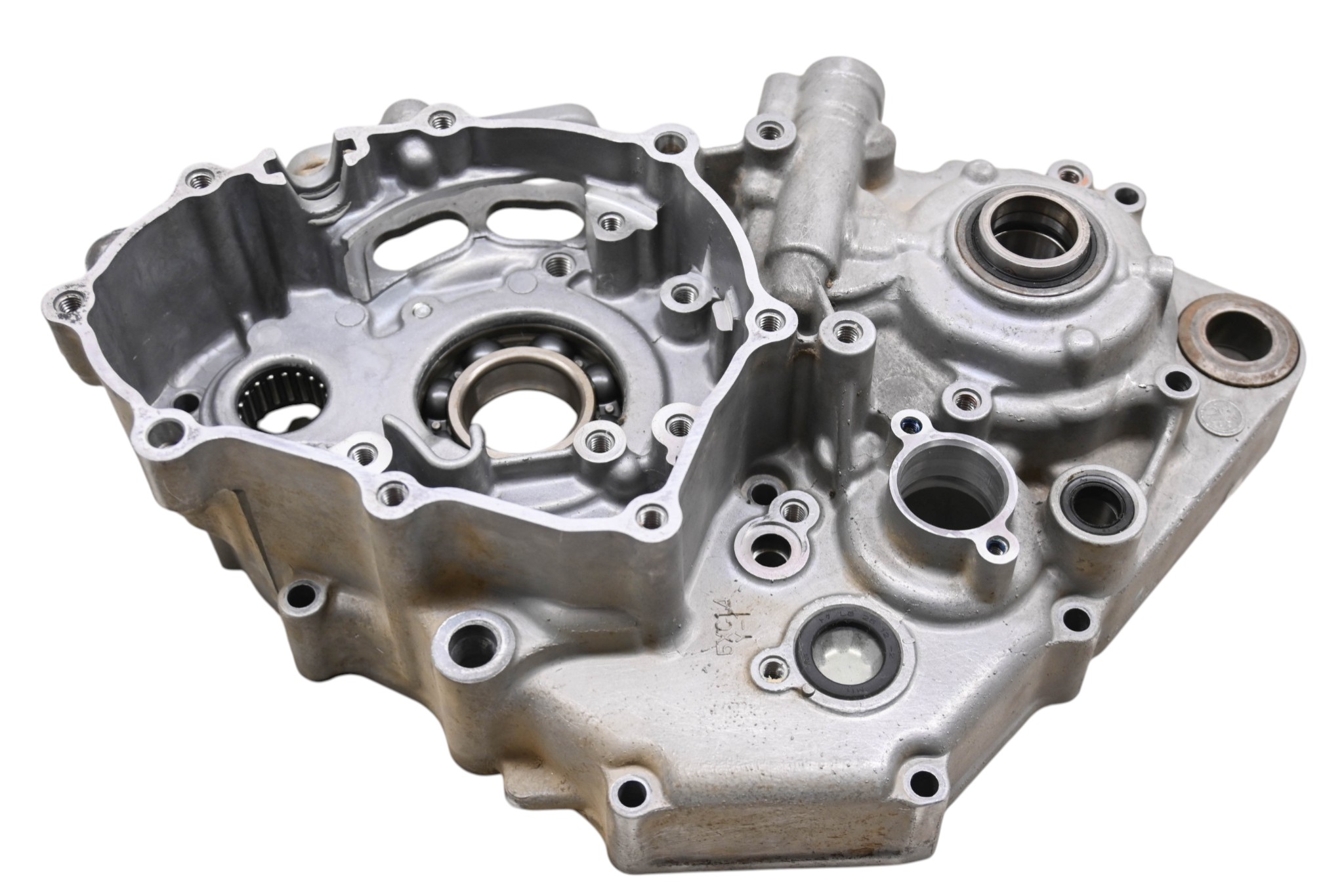 09 Yamaha YZ250F Left Crankcase Center Half Crank Case