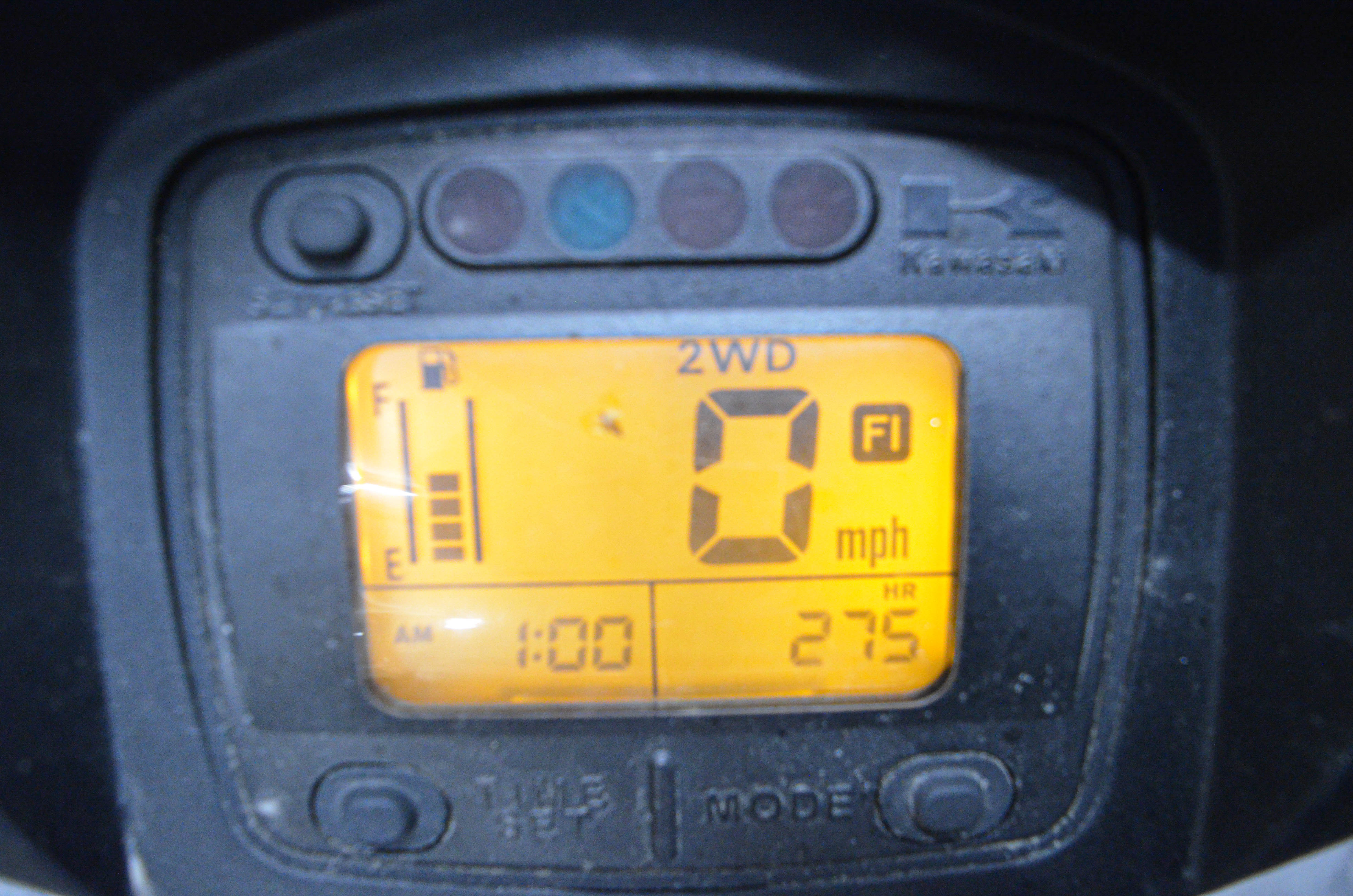 08 Kawasaki Brute Force 750 4x4i Speedometer Dash KVF750