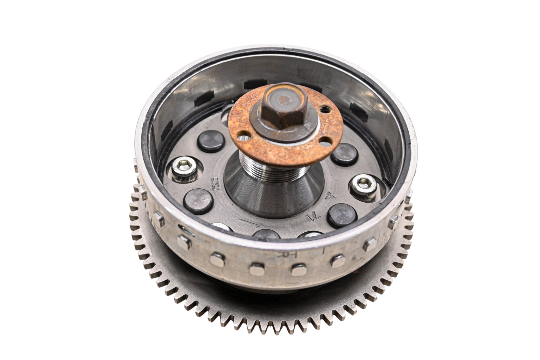 08 Kawasaki Brute Force 750 4x4i Flywheel Starter Clutch Bearing & Gear KVF750