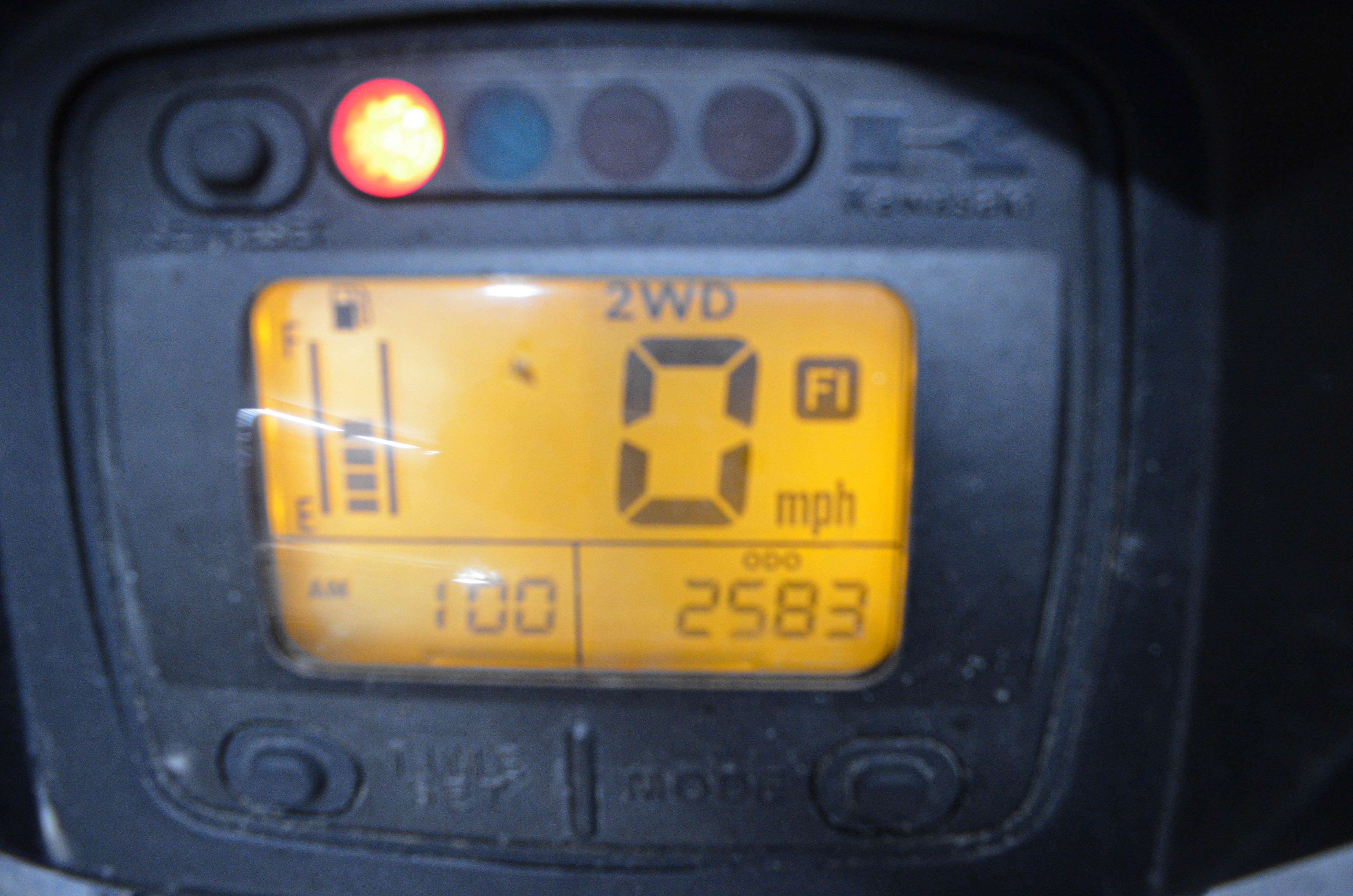 08 Kawasaki Brute Force 750 4x4i Speedometer Dash KVF750