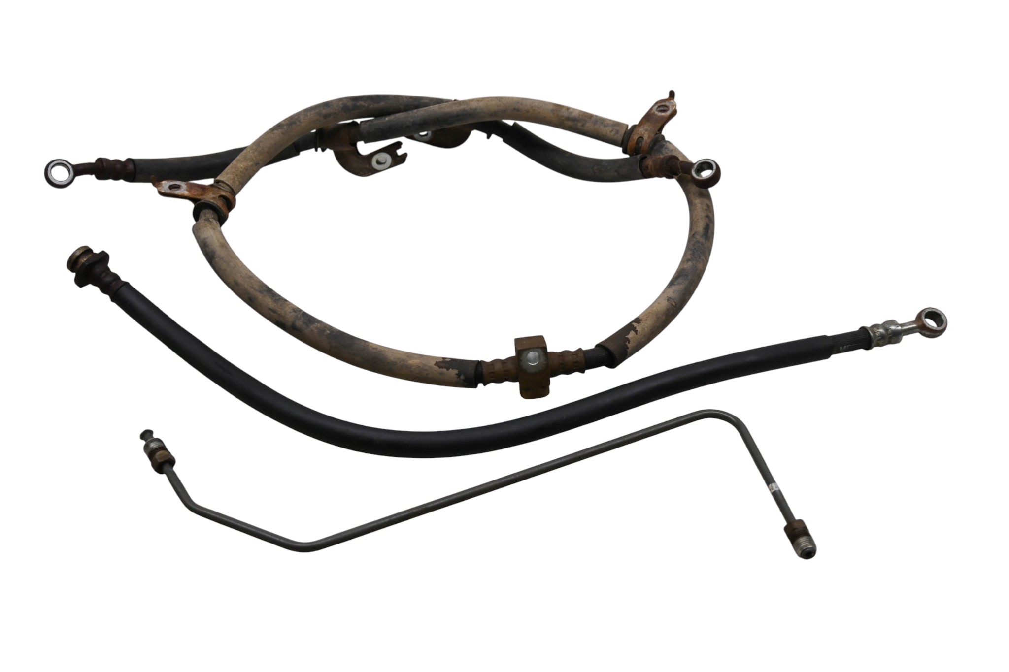09 Yamaha Grizzly 550 4x4 Front Brake Lines YFM550F