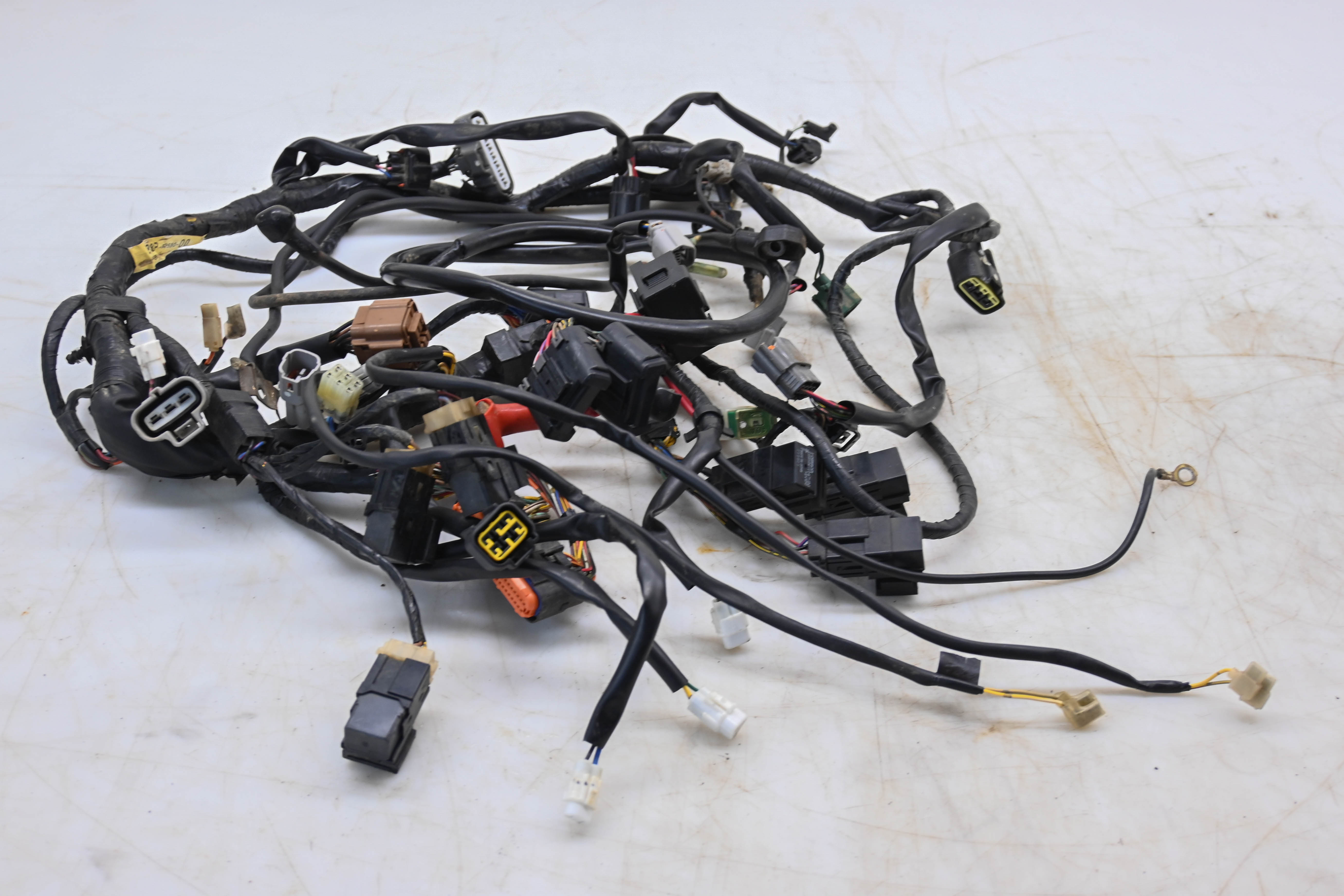 09 Yamaha Grizzly 550 4x4 Wire Harness Electrical Wiring YFM550F