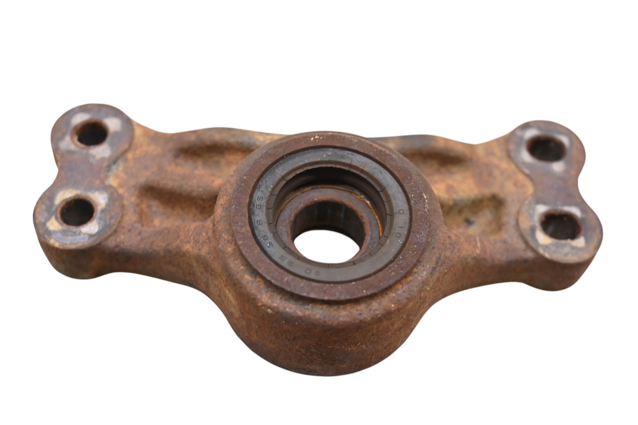 09 Yamaha Grizzly 550 4x4 Steering Stem Support Assembly YFM550F