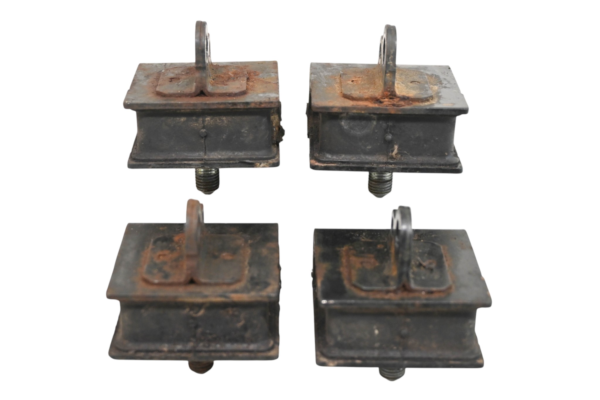16 Yamaha Wolverine 700 Engine Rubber Damper Brackets YXE700W