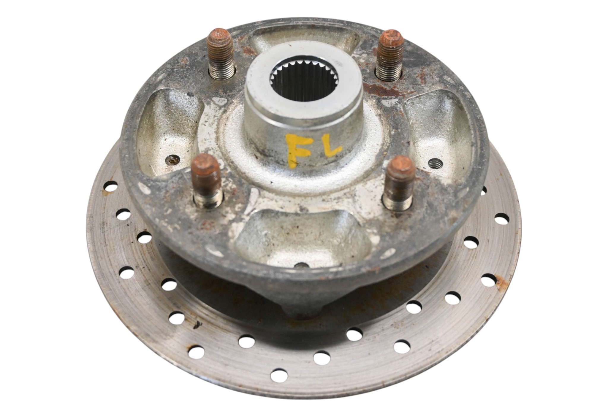 16 Yamaha Wolverine 700 Front Or Rear Wheel Hub & Rotor Left Or Right YXE700W