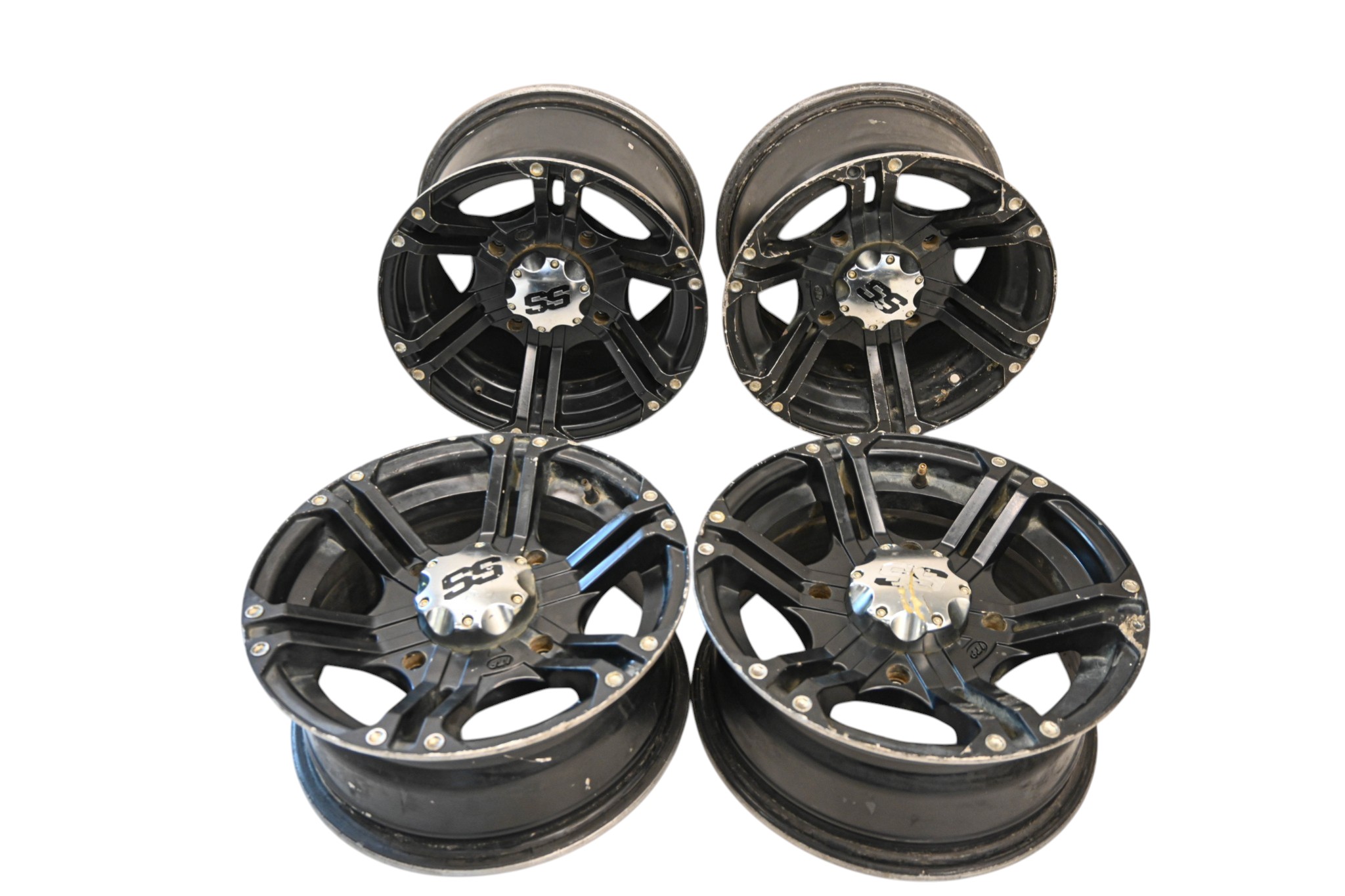 15 Polaris RZR 900 EPS Trail Front & Rear Wheels Rims 4/156 14X6 14X8 ITP