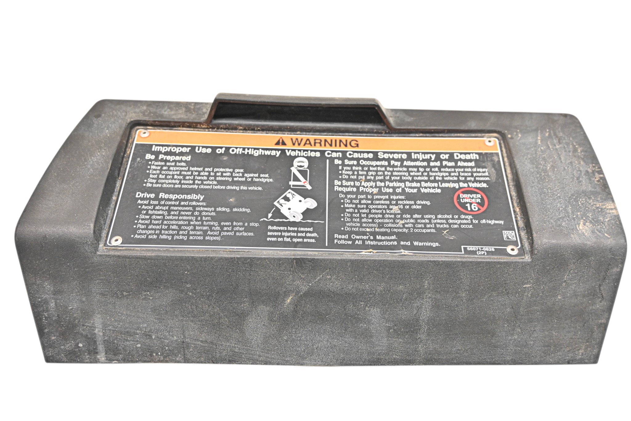 20 Kawasaki Teryx KRX1000 Glove Box Cover KRF1000