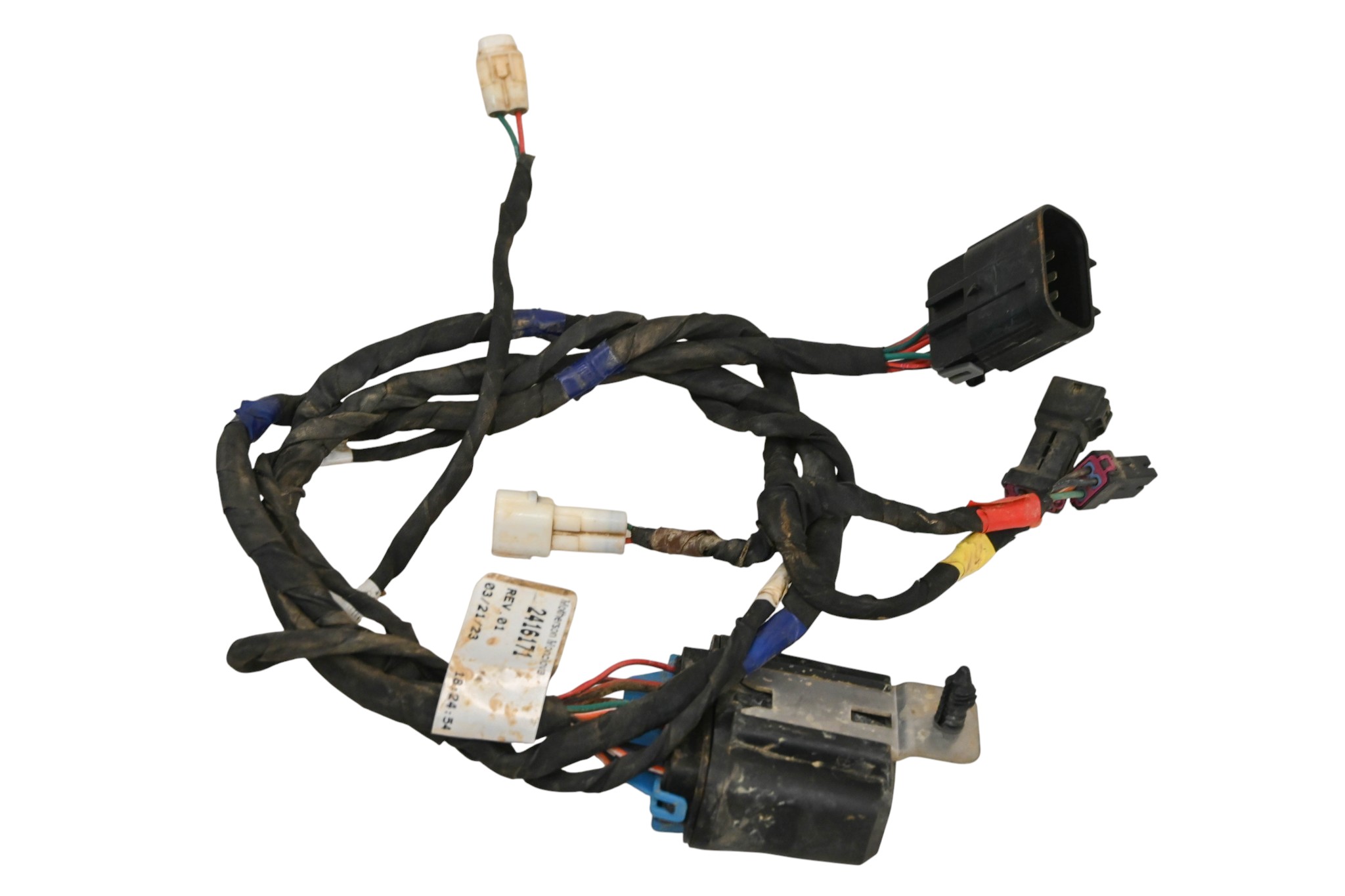 23 Polaris General XP4 1000 Ultimate Winch Electrical Wiring Harness