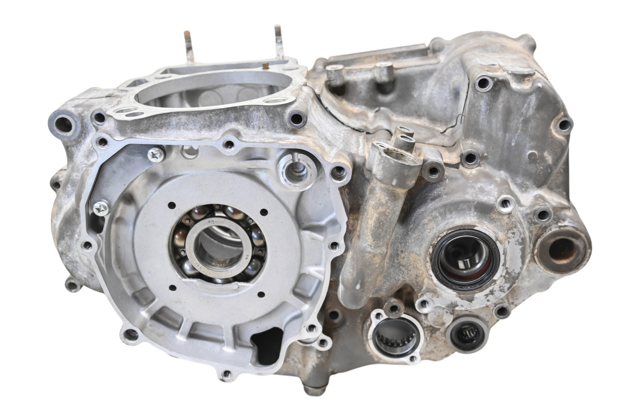00 Suzuki DRZ400E Crankcase Center Crank Case