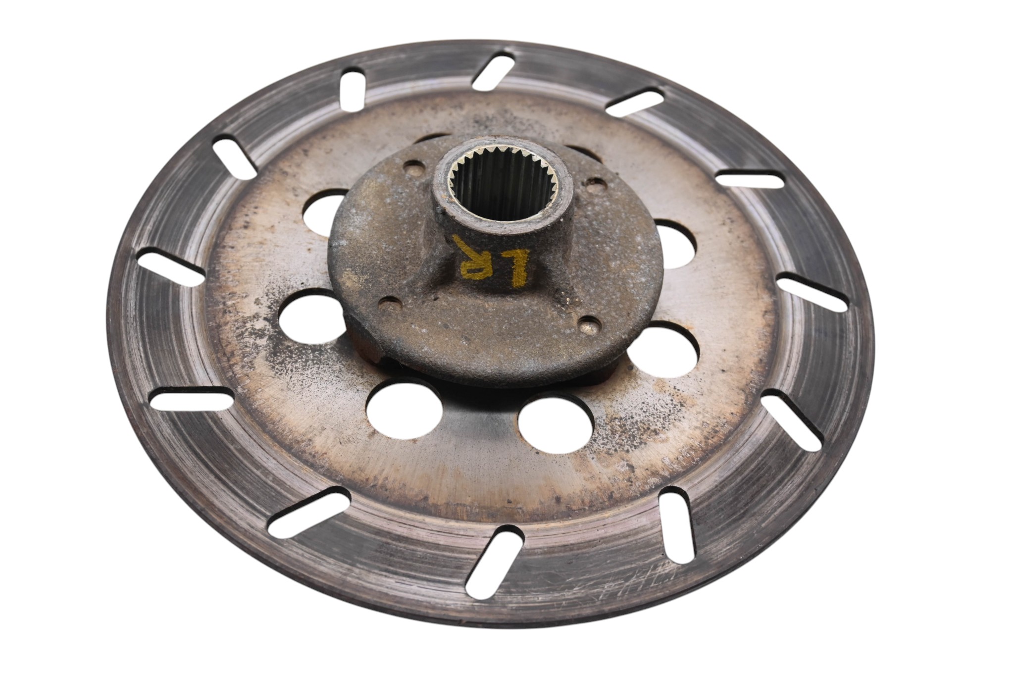 01 Yamaha Kodiak 400 4x4 Rear Brake Hub & Rotor YFM400F