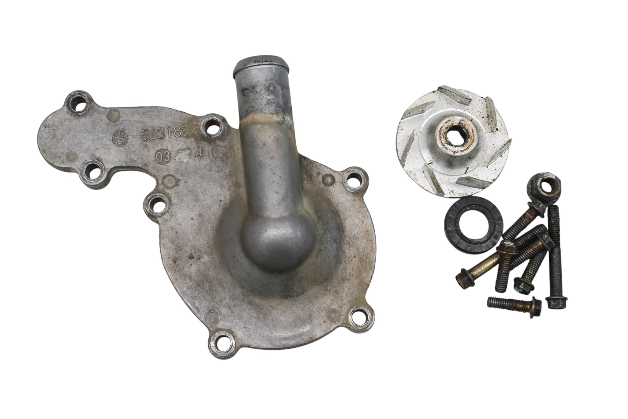 11 Polaris RZR 800 EFI 4x4 Water Pump Cover & Impeller
