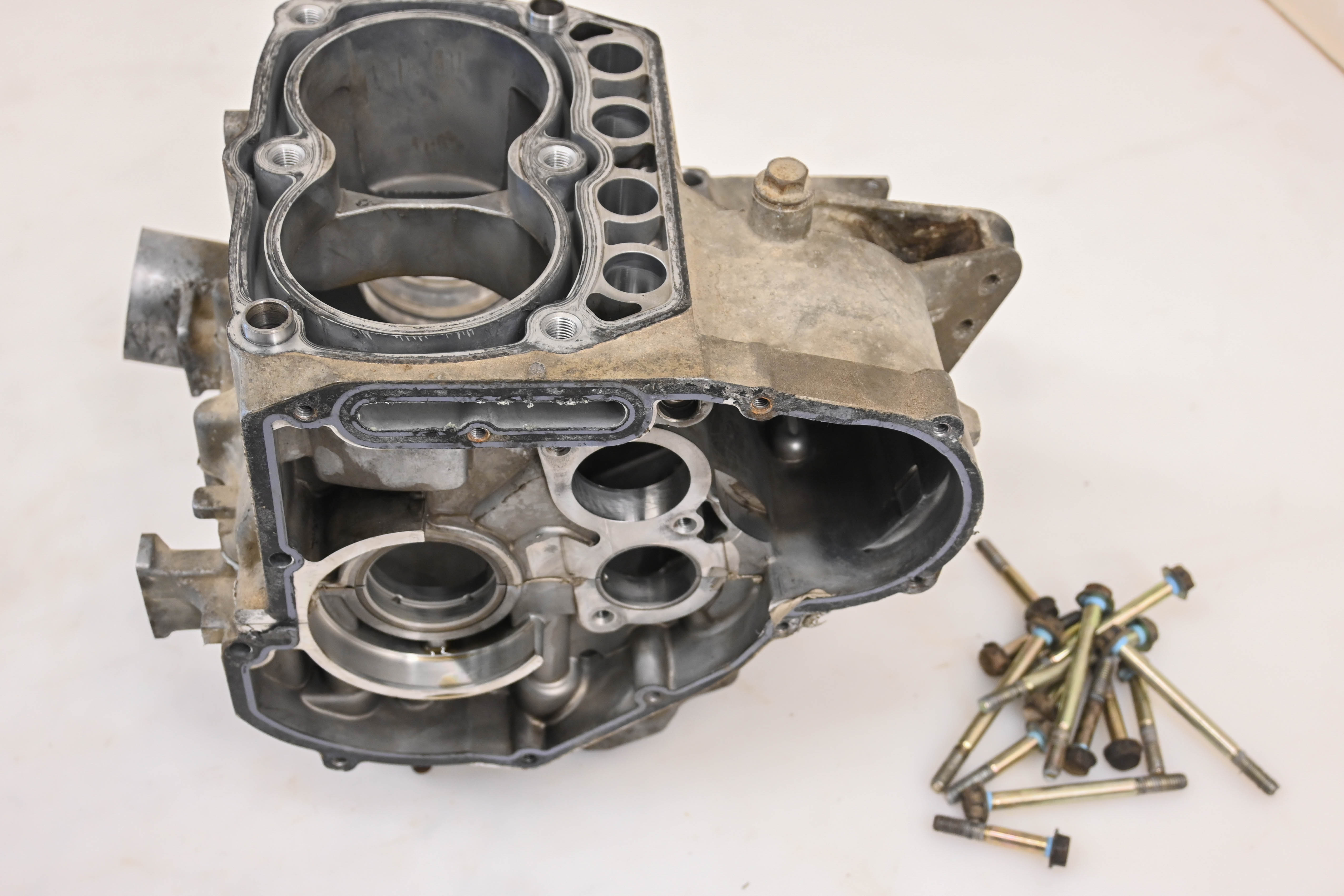 08 Polaris RZR 800 EFI 4x4 Crankcase Center Crank Case