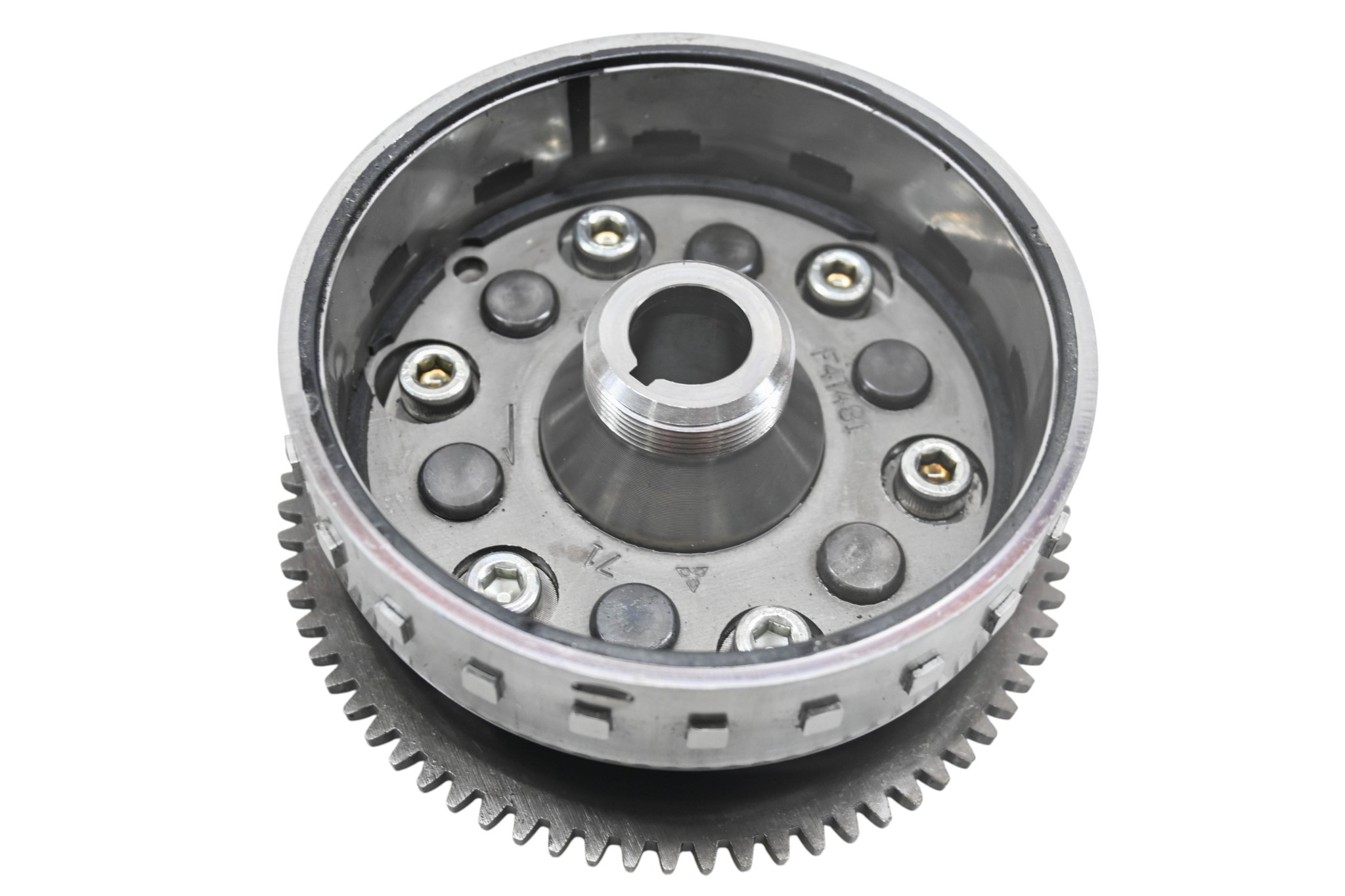 08 Kawasaki Brute Force 750 4x4i Flywheel Starter Clutch Bearing & Gear KVF750