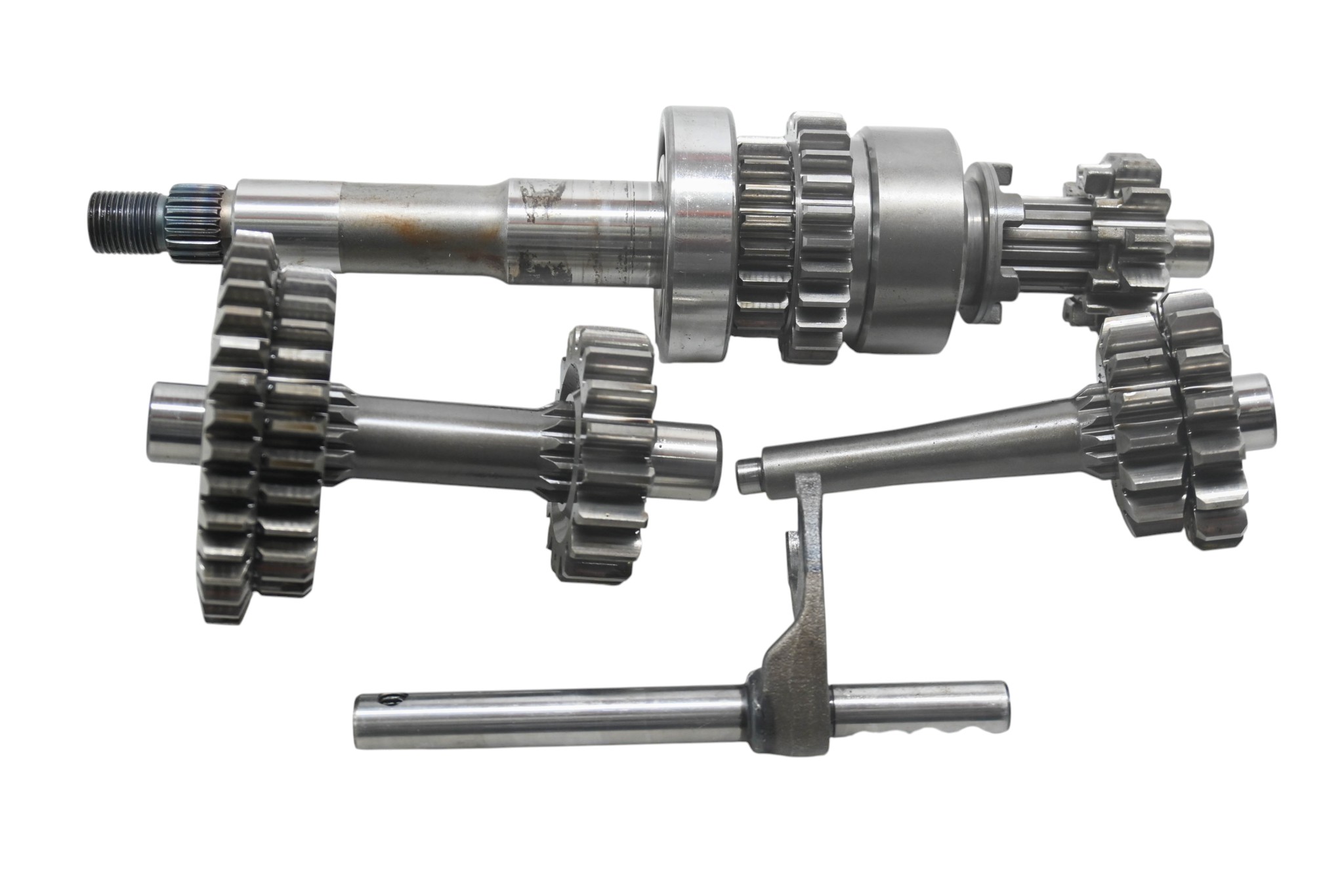 08 Kawasaki Brute Force 750 4x4i Transmission Shift Forks & Drum KVF750