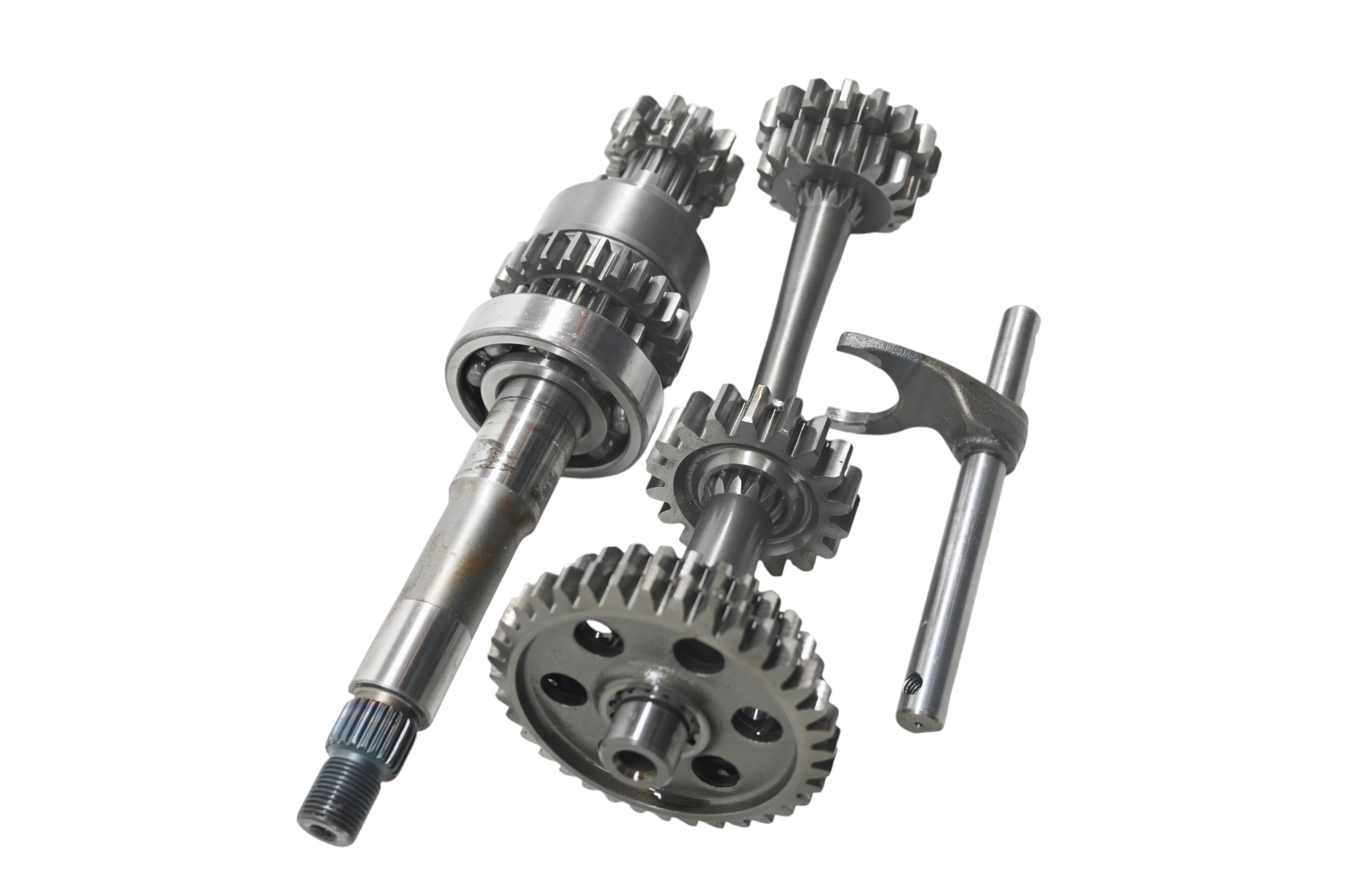 08 Kawasaki Brute Force 750 4x4i Transmission Shift Forks & Drum KVF750