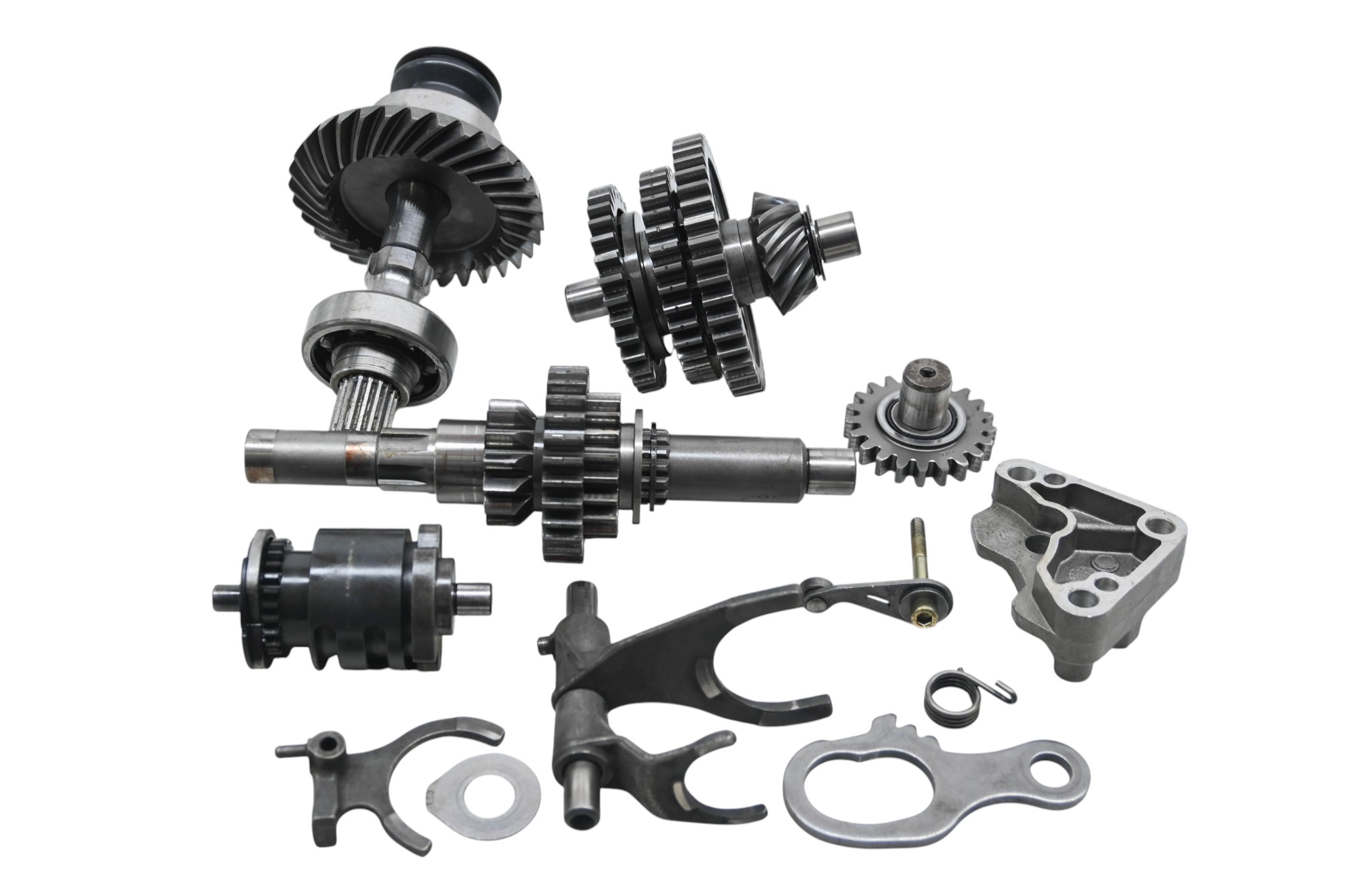08 Can-Am Renegade 500 4x4 Transmission Shift Forks & Drum
