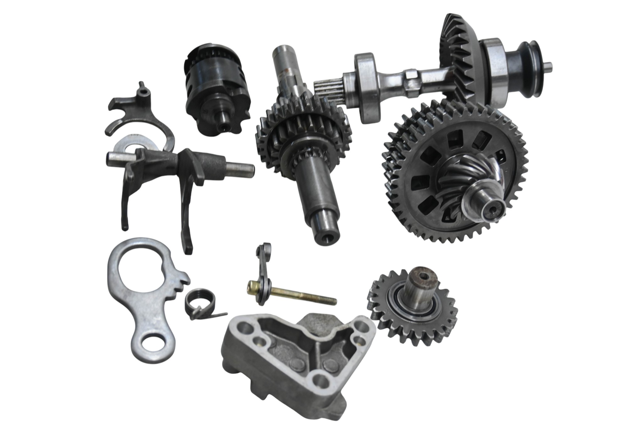 08 Can-Am Renegade 500 4x4 Transmission Shift Forks & Drum