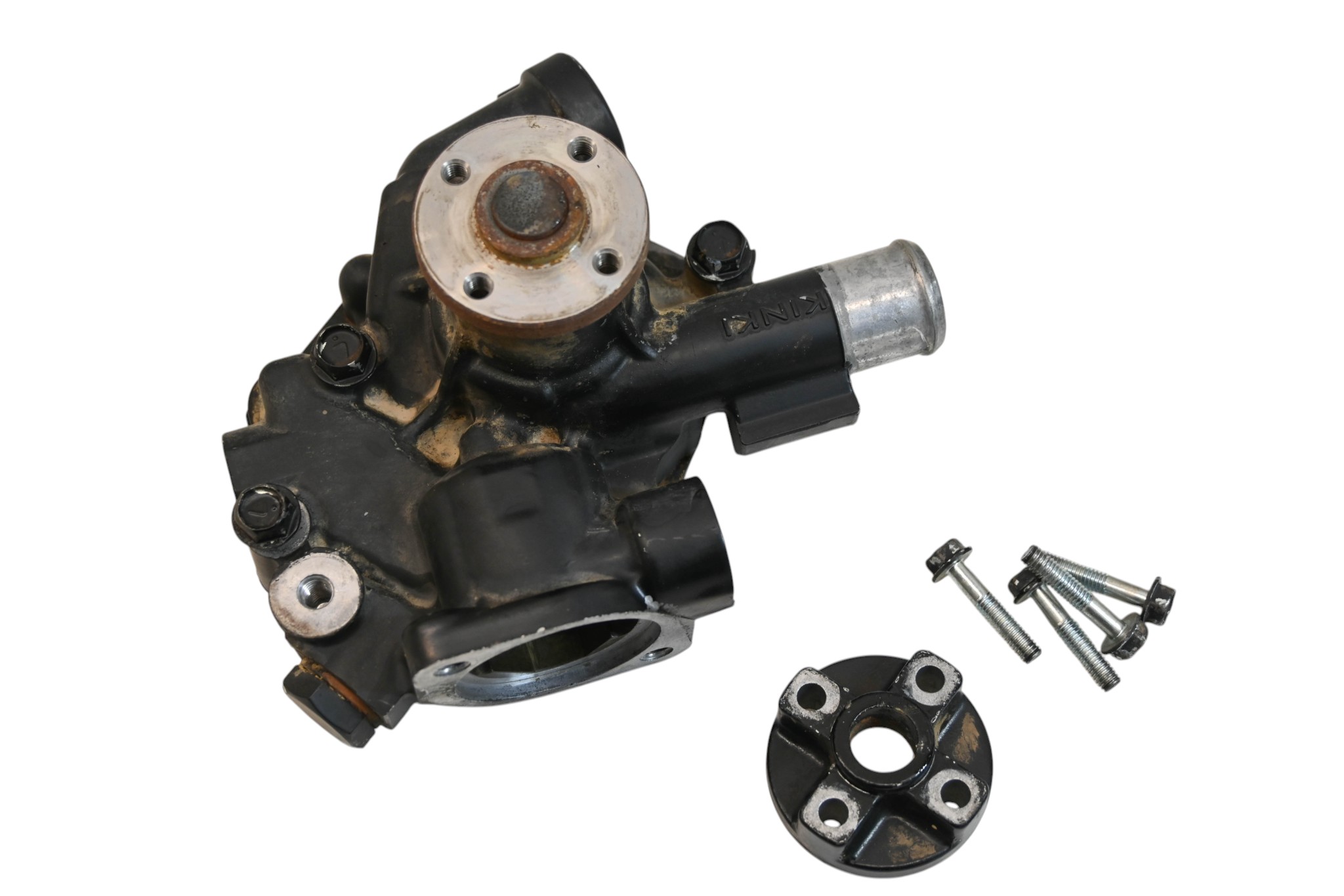 21 Kawasaki Mule Pro-DXT Water Pump Cover & Impeller KAF1000
