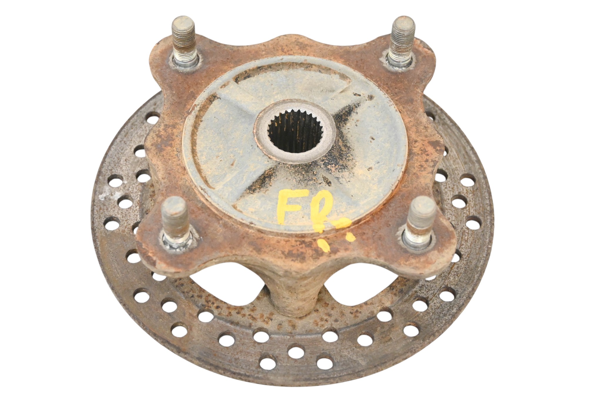 21 Kawasaki Mule Pro-DXT Front Wheel Hub & Rotor Left Or Right KAF1000