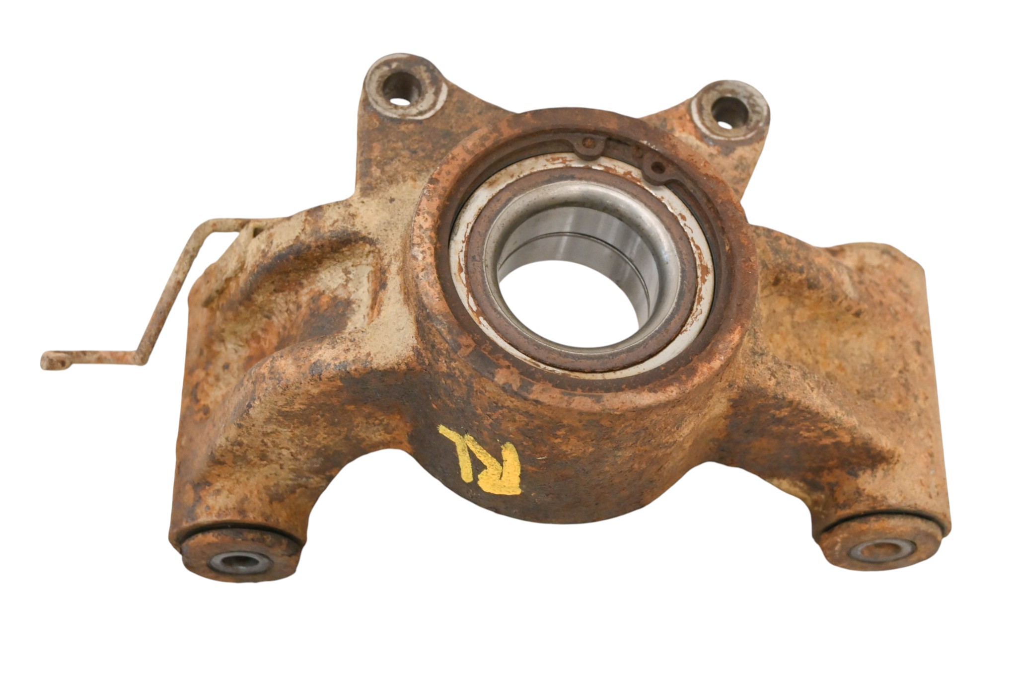 21 Kawasaki Mule Pro-DXT Rear Left Spindle Knuckle KAF1000