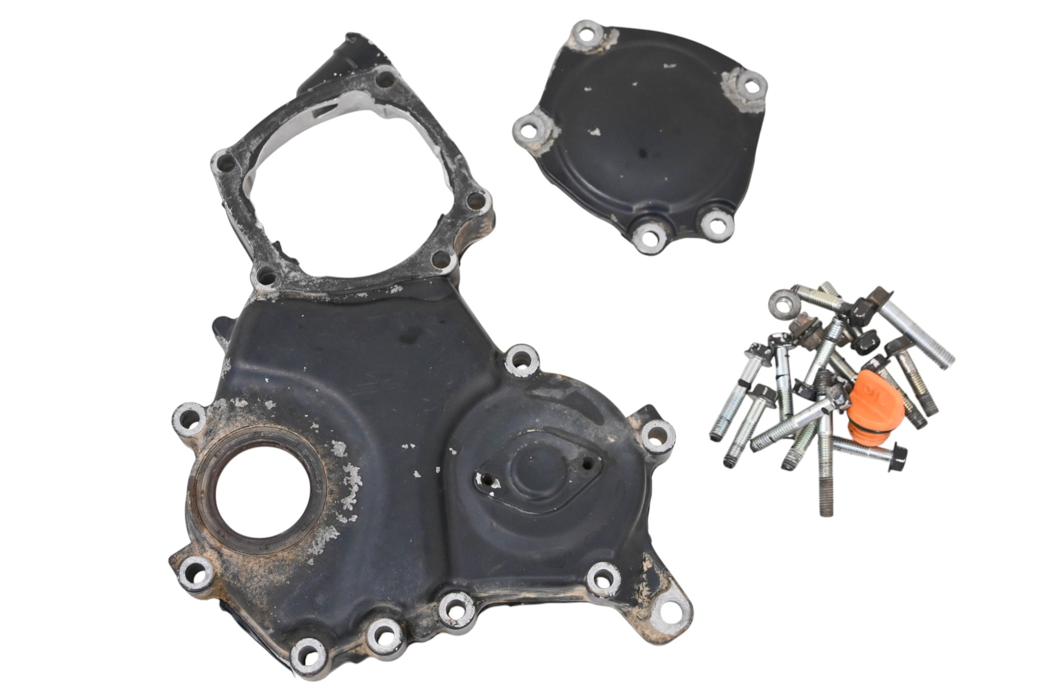 21 Kawasaki Mule Pro-DXT Front Crankcase Cover KAF1000
