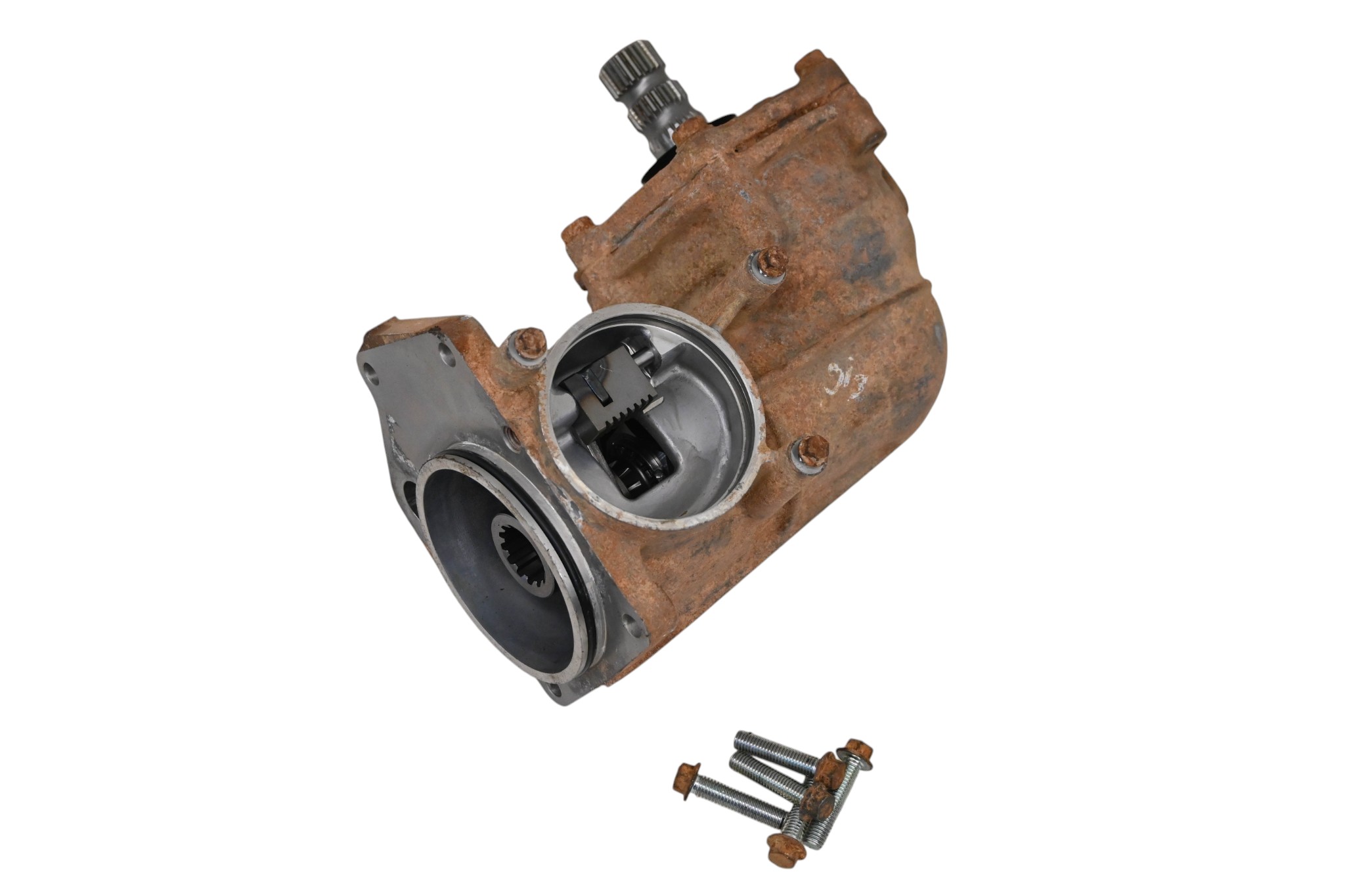 21 Kawasaki Mule Pro-DXT Transfer Case Side Gear Case KAF1000