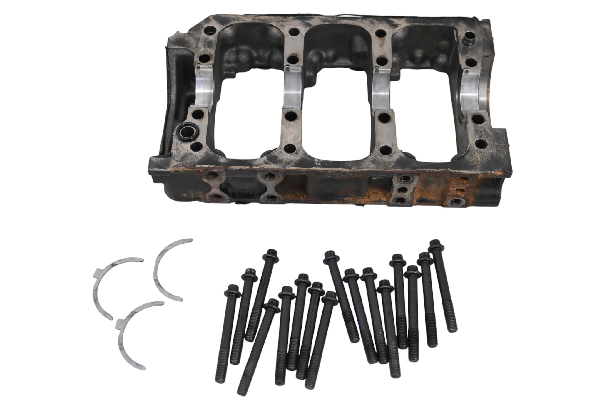 21 Kawasaki Mule Pro-DXT Crankcase Bottom Half KAF1000