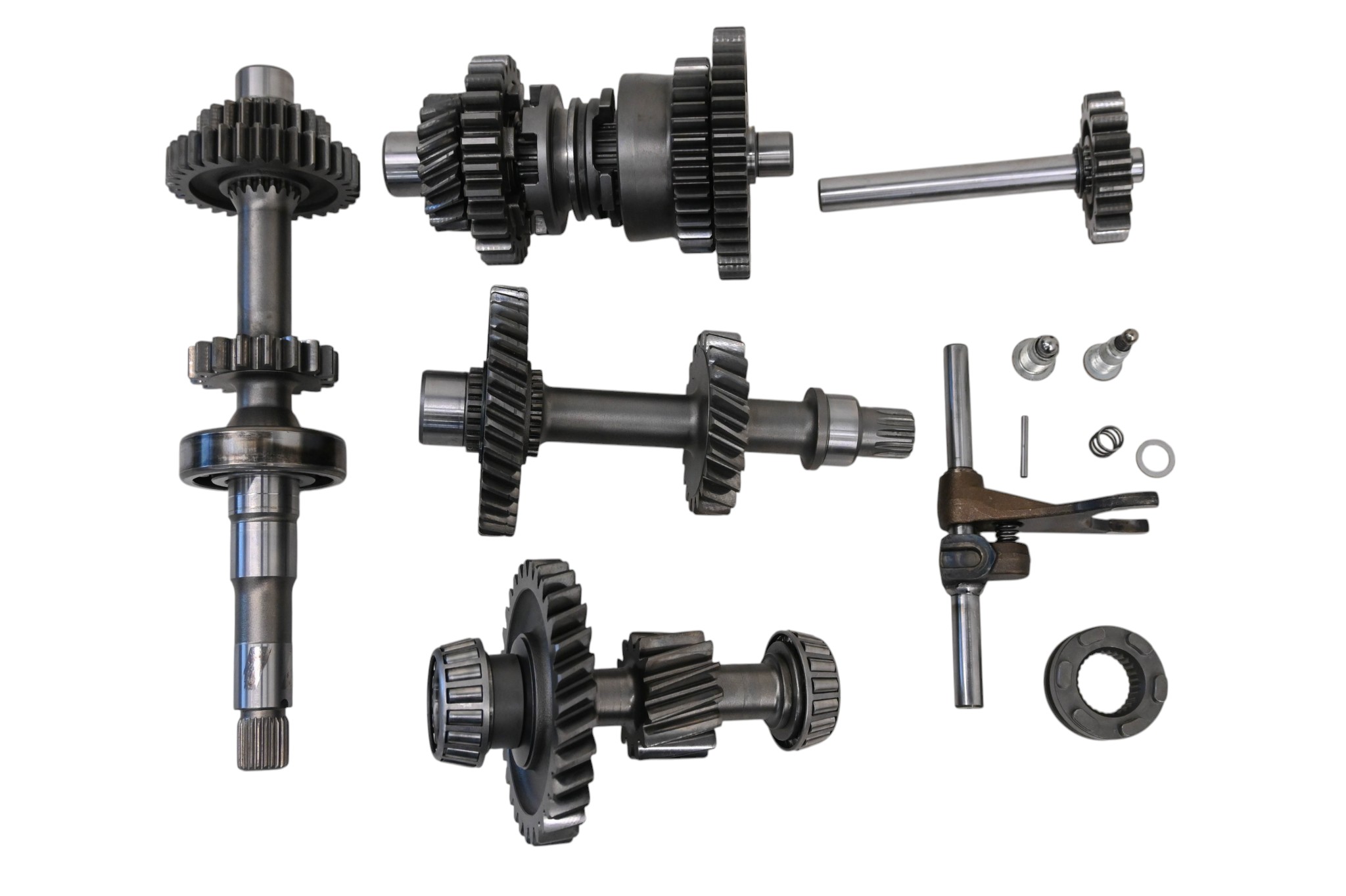 21 Kawasaki Mule Pro-DXT Transmission Shift Forks & Drum KAF1000