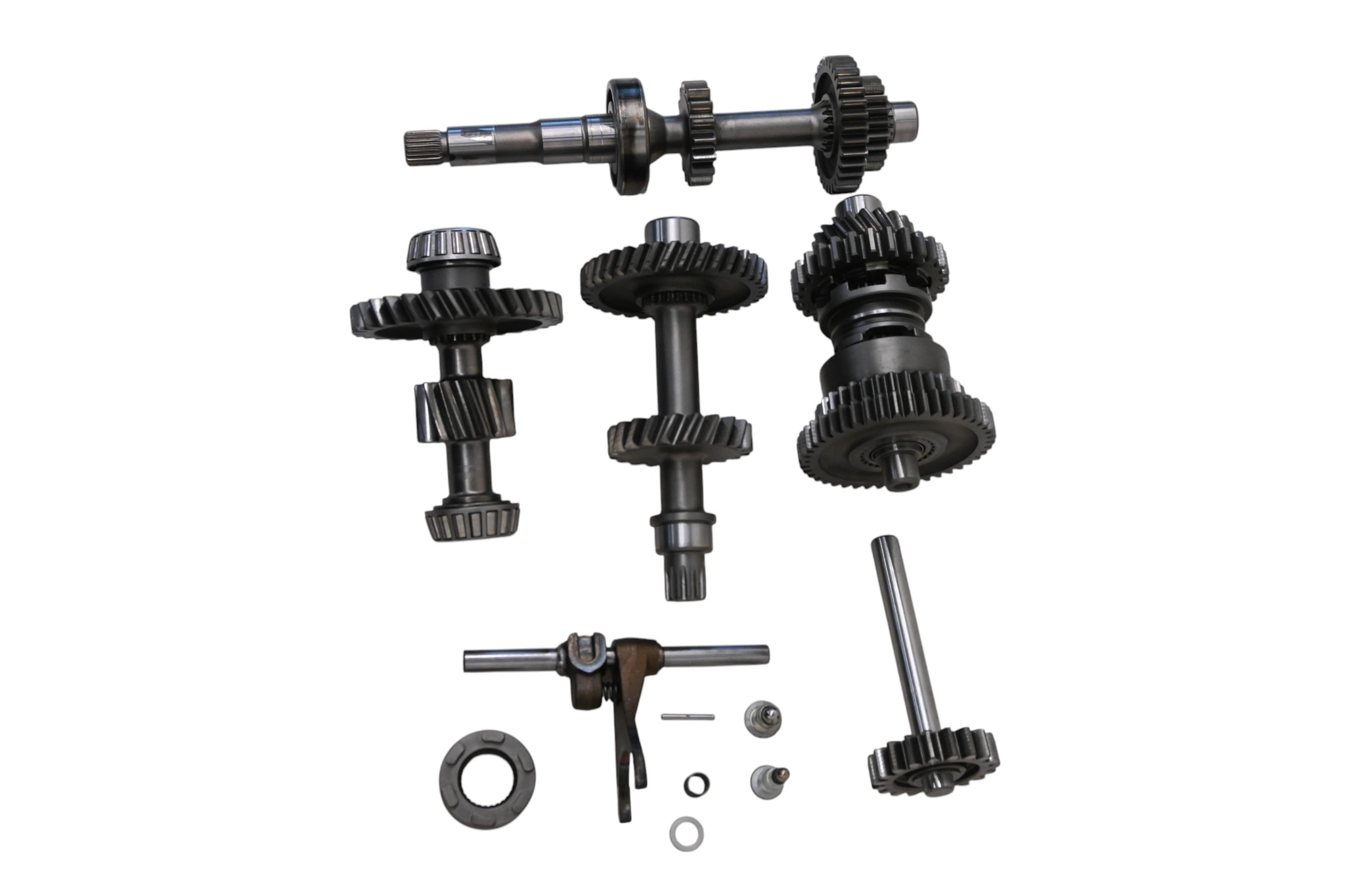 21 Kawasaki Mule Pro-DXT Transmission Shift Forks & Drum KAF1000
