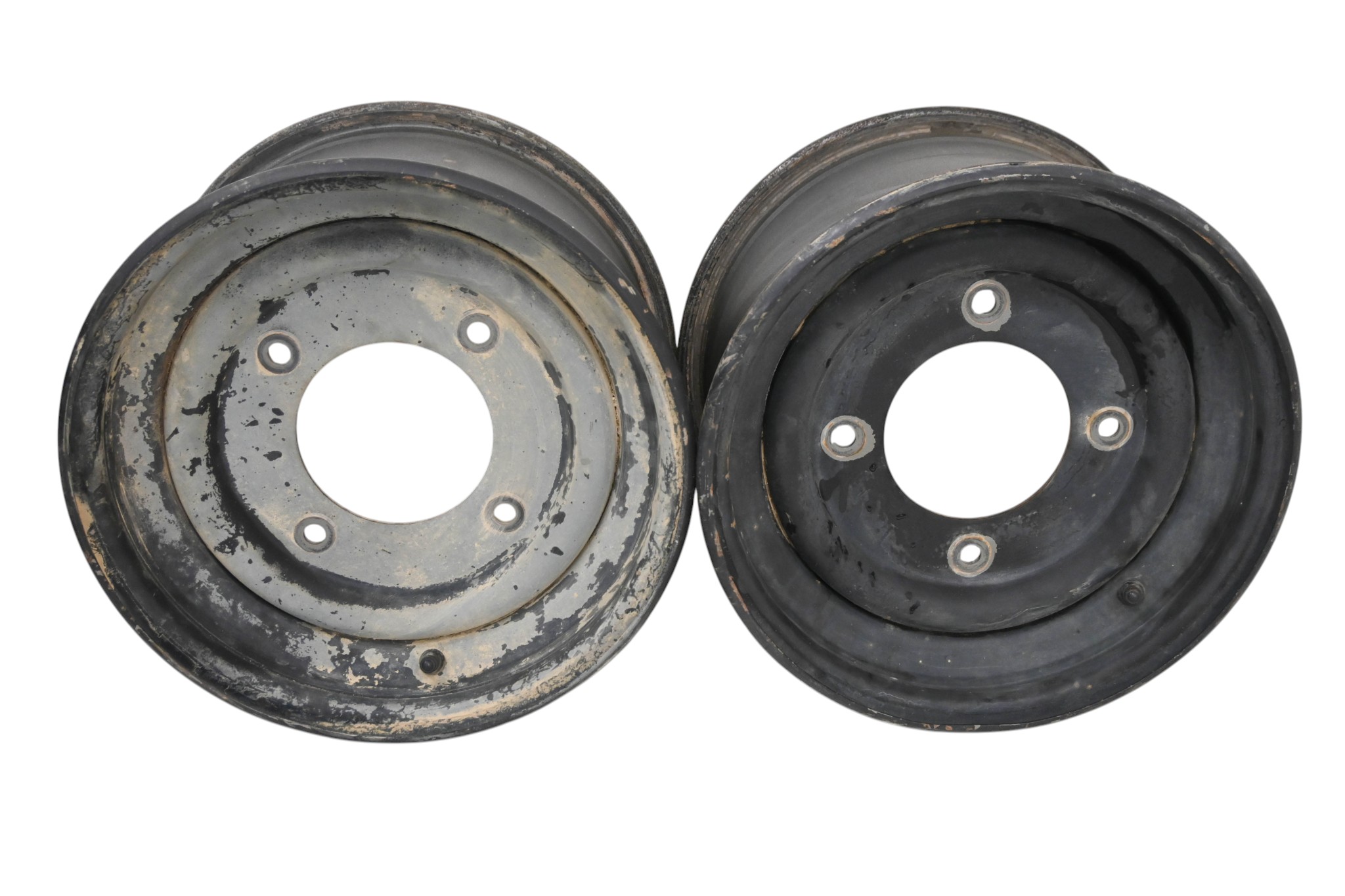 21 Kawasaki Mule Pro-DXT Front Wheels Rims 4/156 12X7 KAF1000