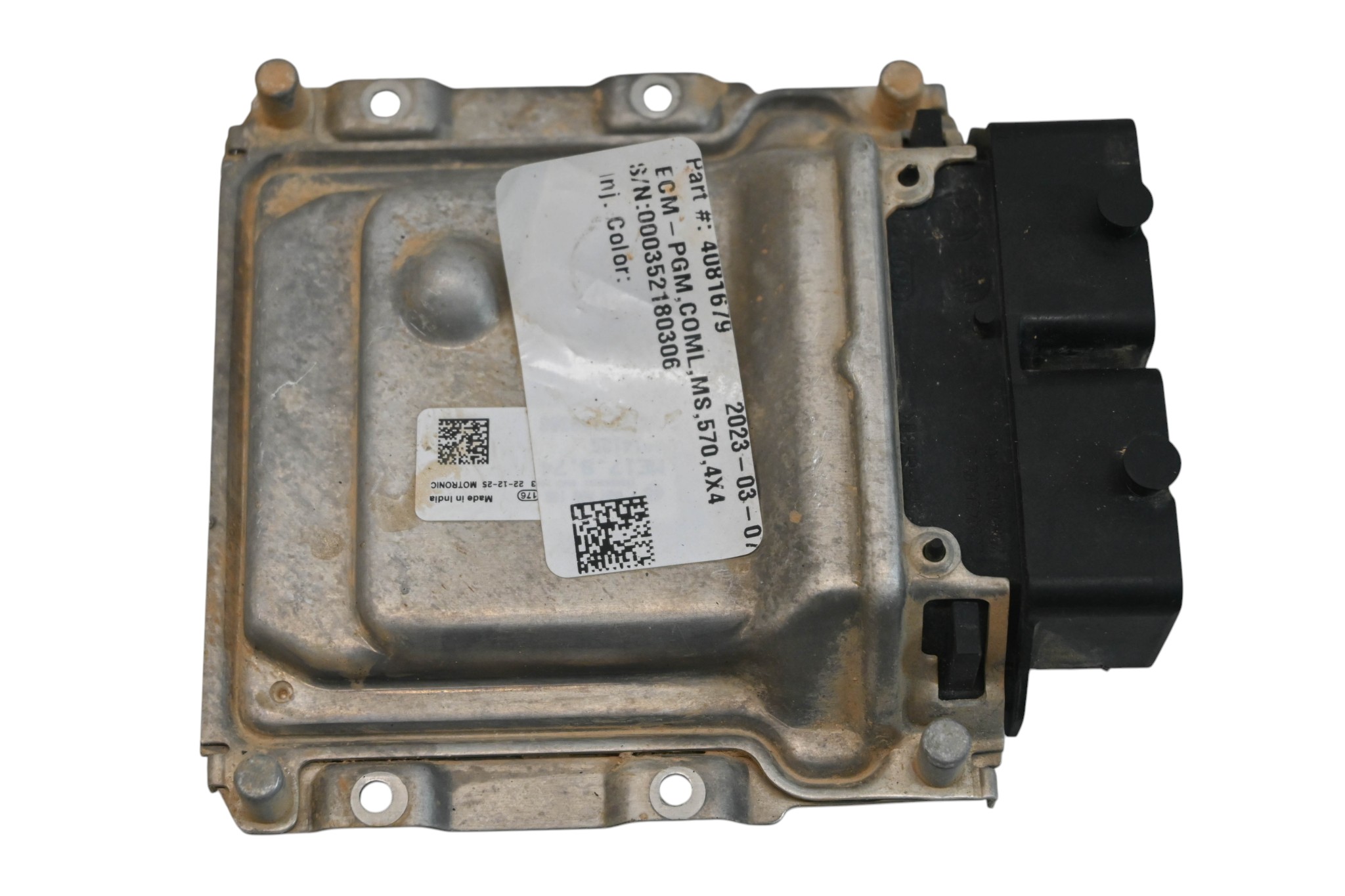 23 Polaris Pro-XD Mid-Size Crew Engine Control Unit Ecu