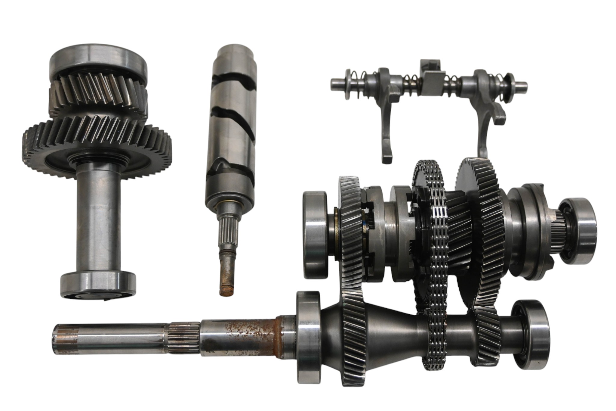 23 Polaris Pro-XD Mid-Size Crew Transmission Shift Forks & Drum