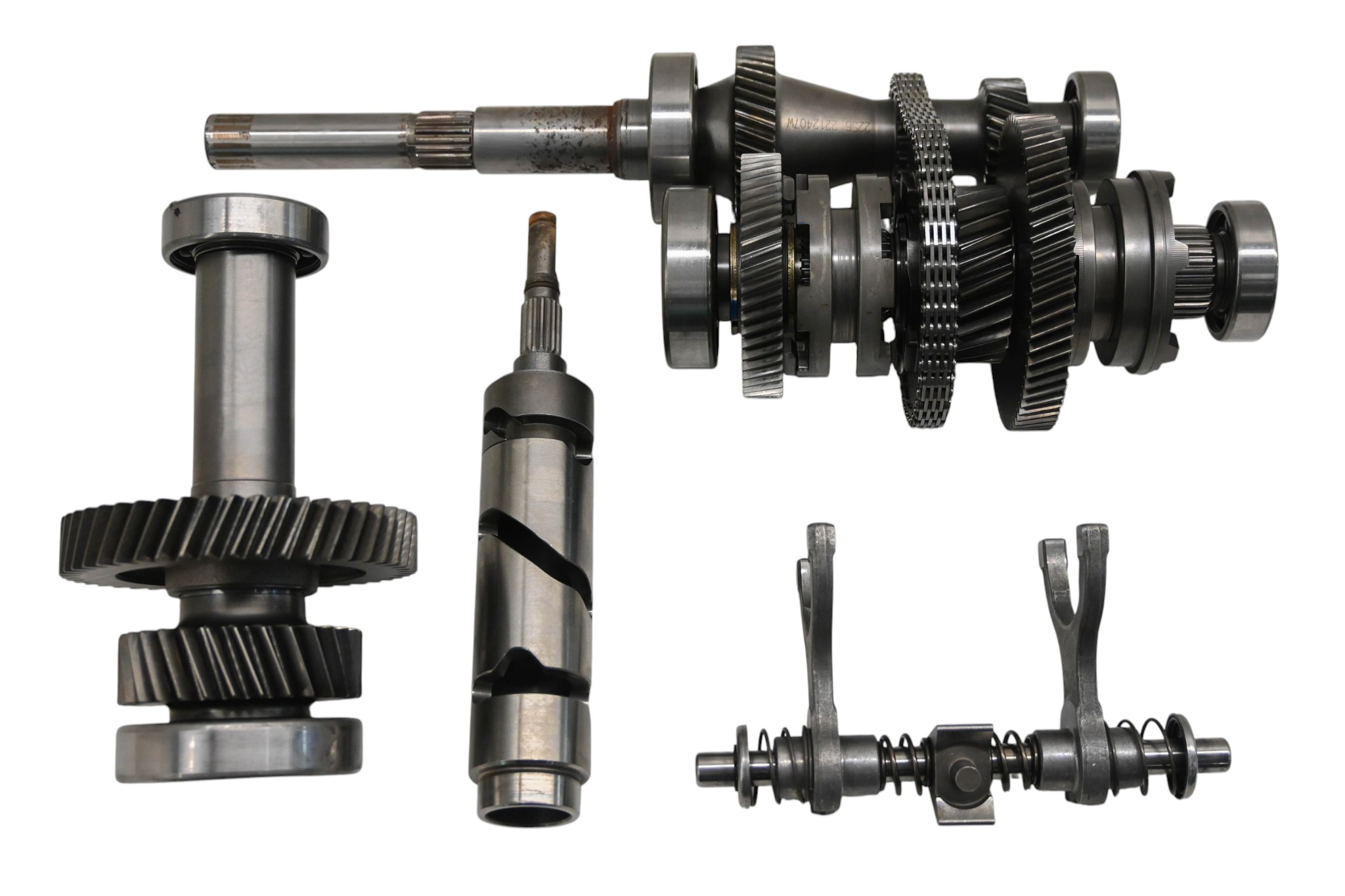 23 Polaris Pro-XD Mid-Size Crew Transmission Shift Forks & Drum