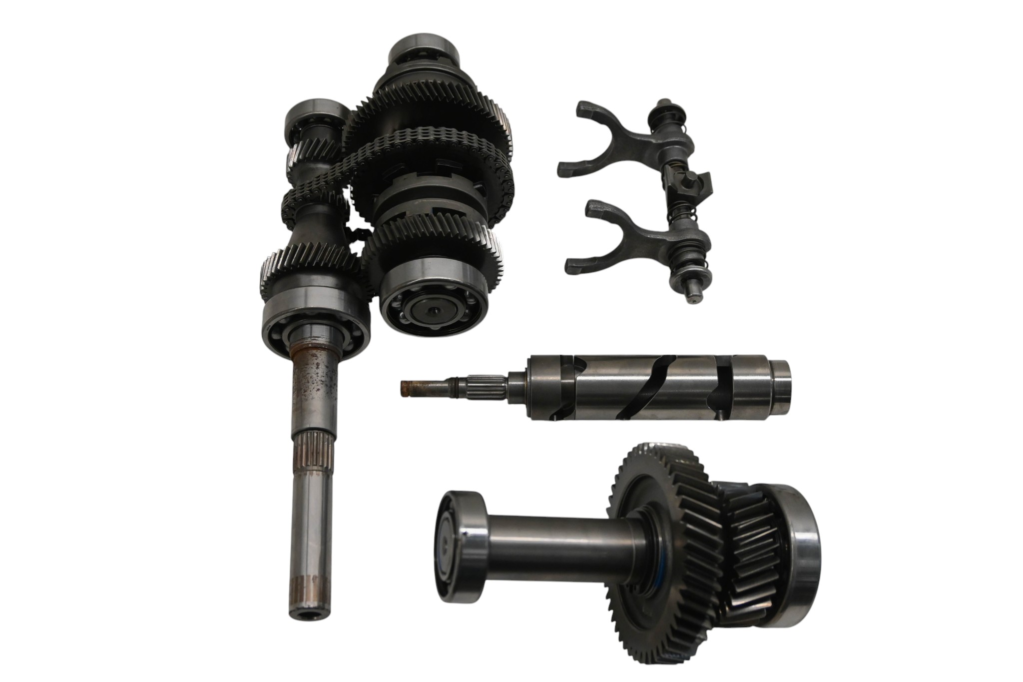 23 Polaris Pro-XD Mid-Size Crew Transmission Shift Forks & Drum