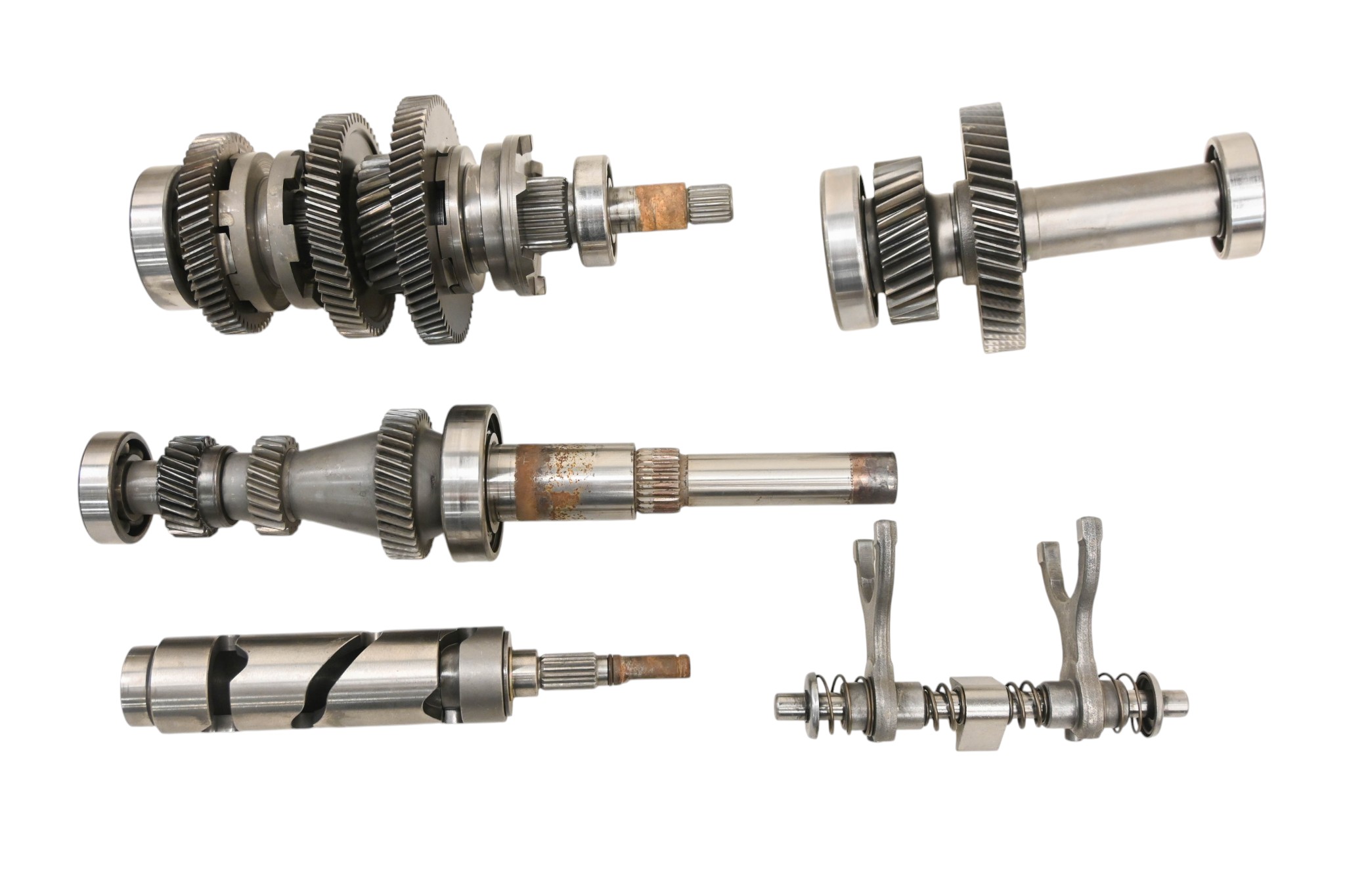 21 Polaris Pro XD 4000D Transmission Shift Forks & Drum