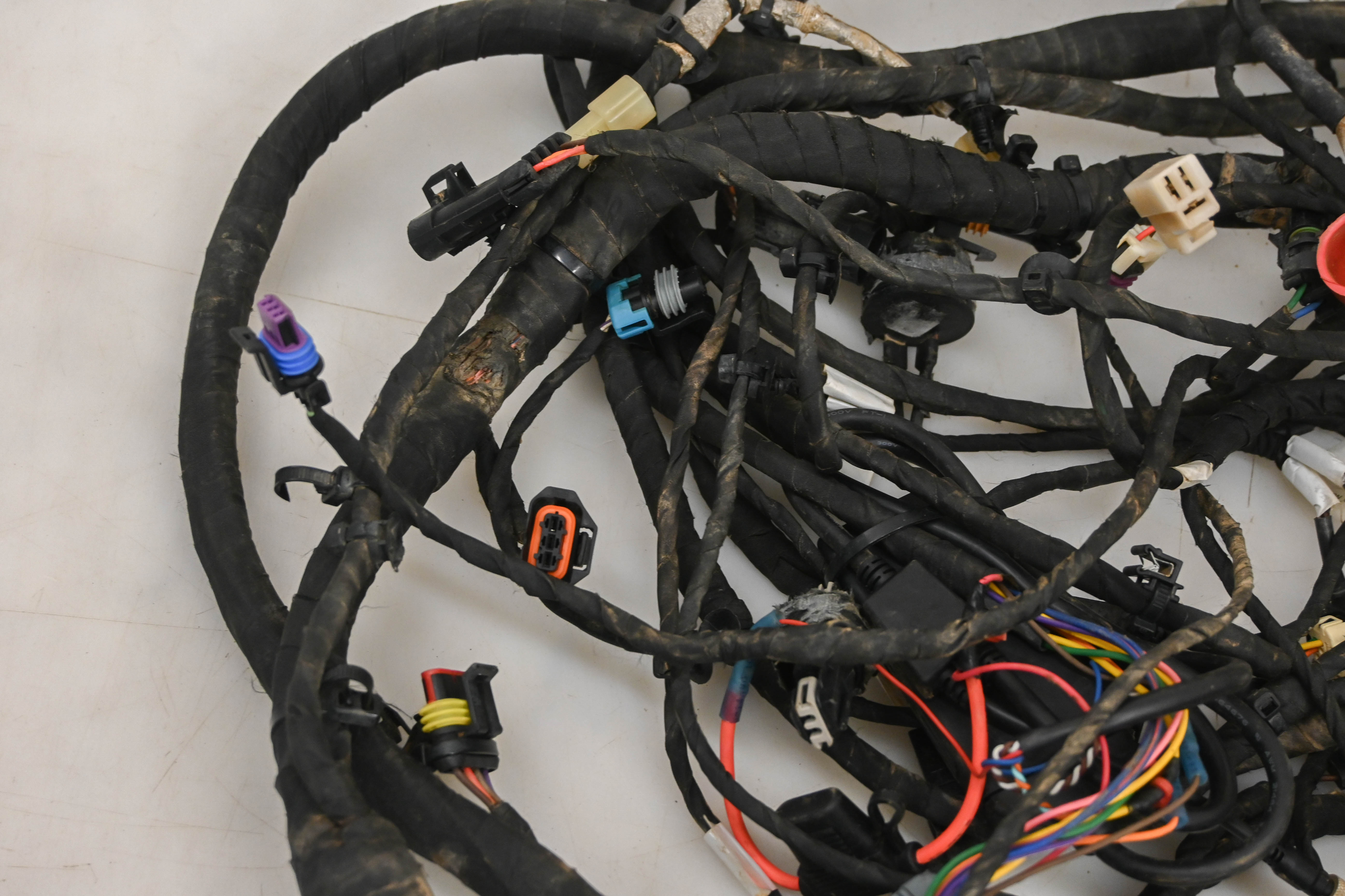 21 Polaris Pro XD 4000D Main Engine Wire Harness & Tracker Electrical Wiring