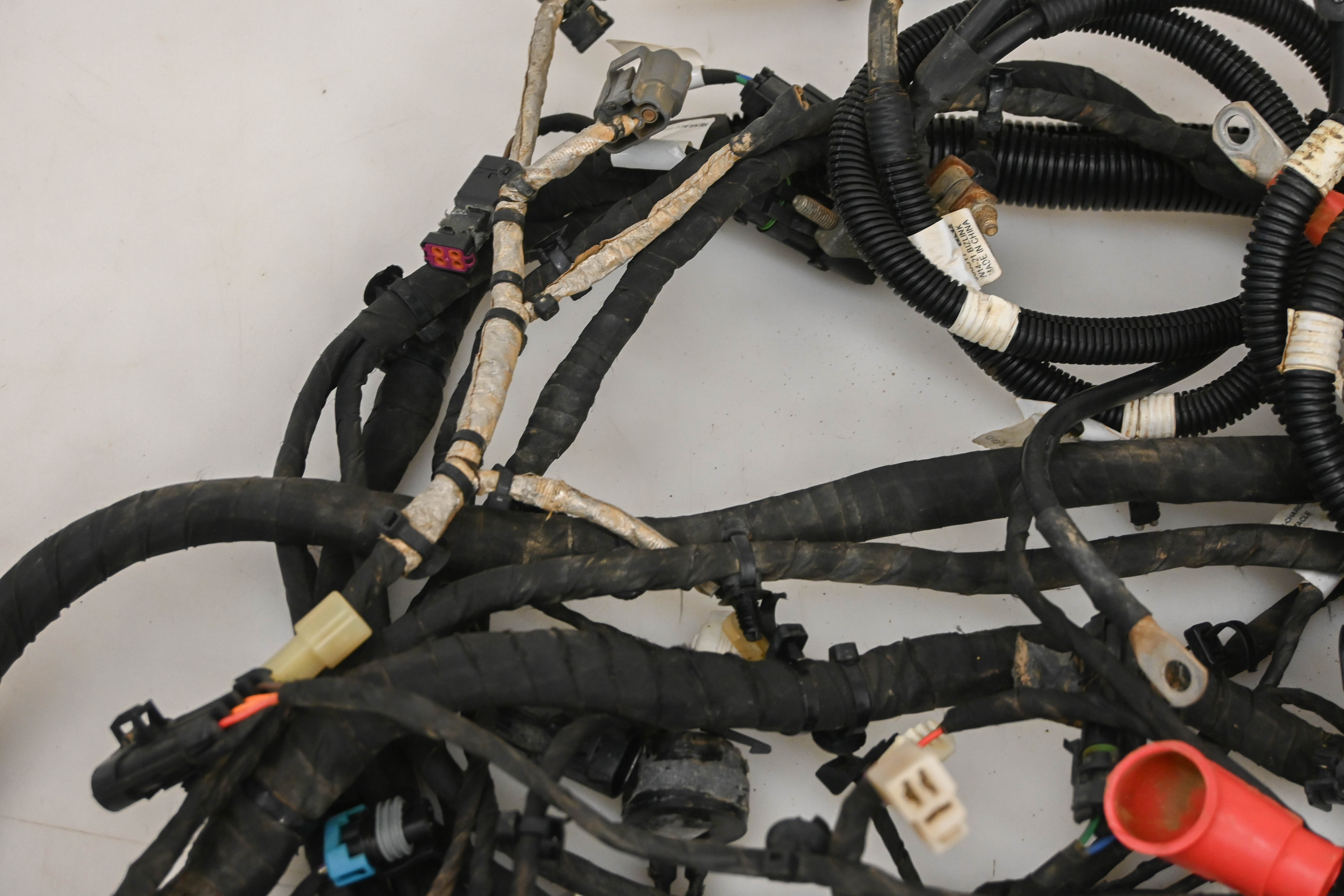 21 Polaris Pro XD 4000D Main Engine Wire Harness & Tracker Electrical Wiring