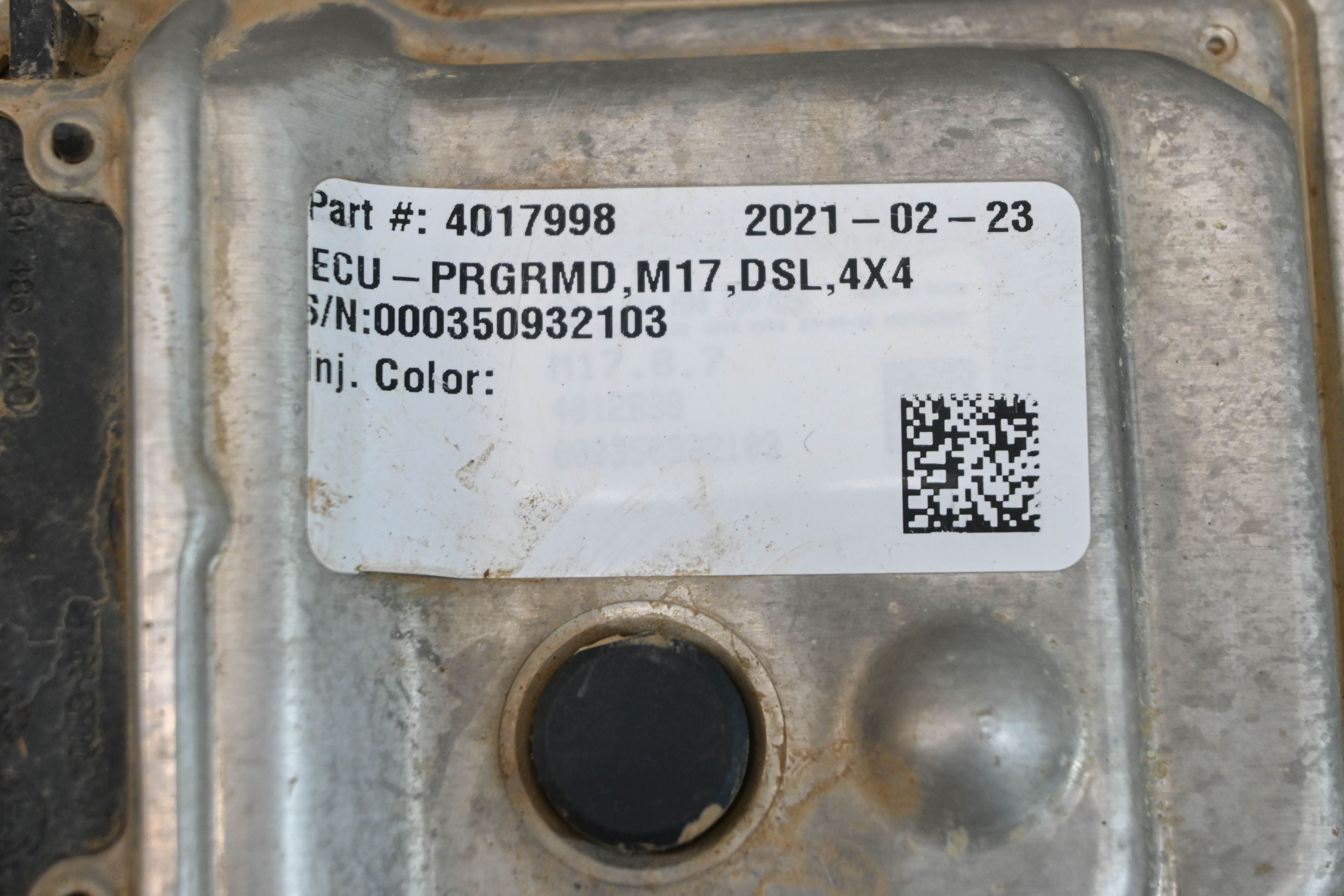 21 Polaris Pro XD 4000D Electric Control Unit Ecu