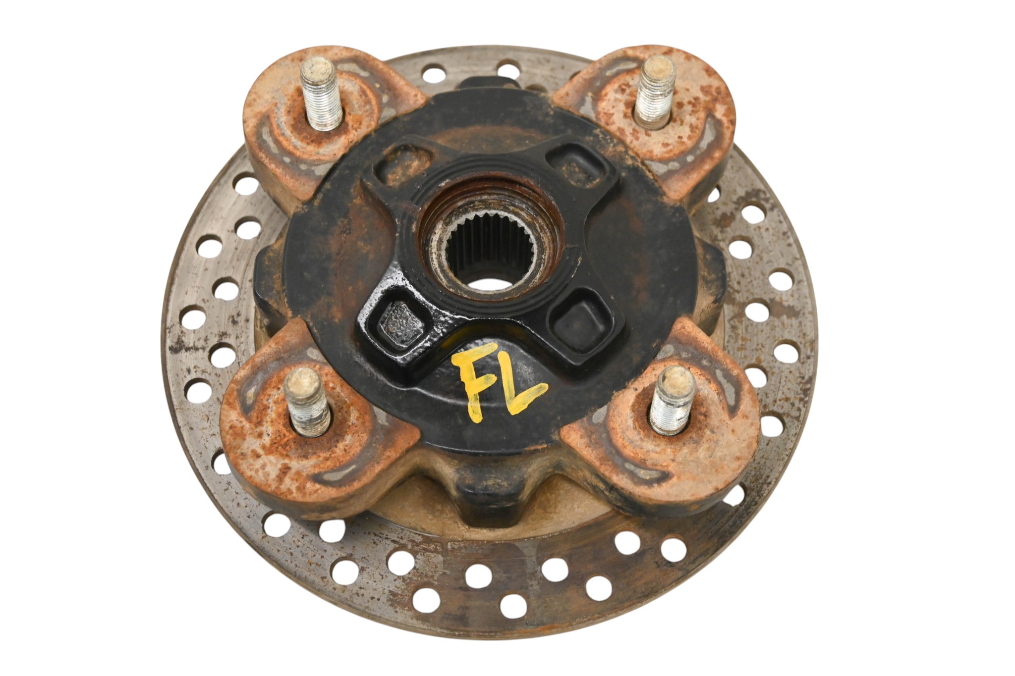 21 Polaris Pro XD 4000D Front Wheel Hubs & Rotors Left & Right