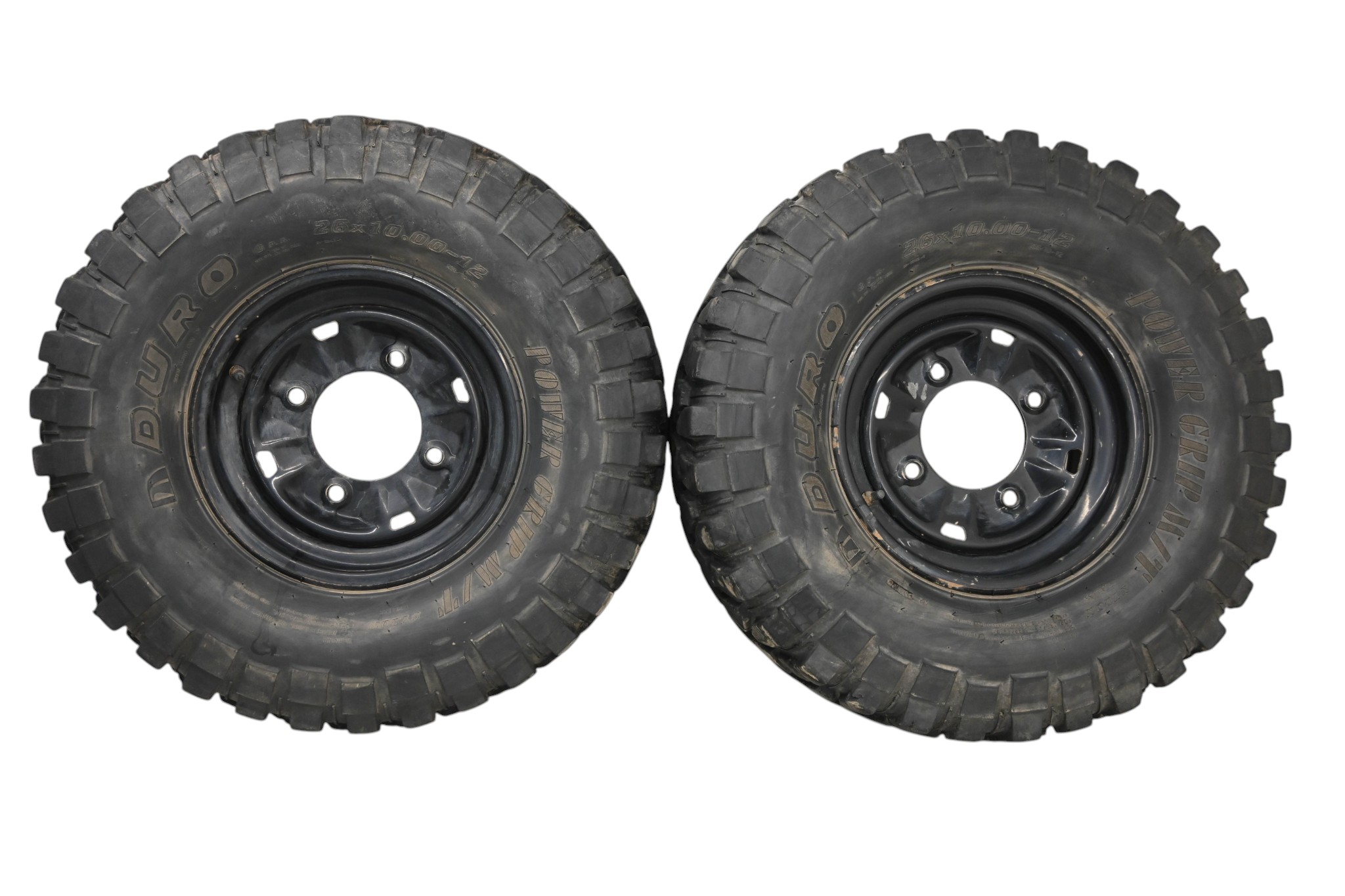 21 Polaris Pro XD 4000D Rear Wheels Rims & Tires 4/156 26X10-12