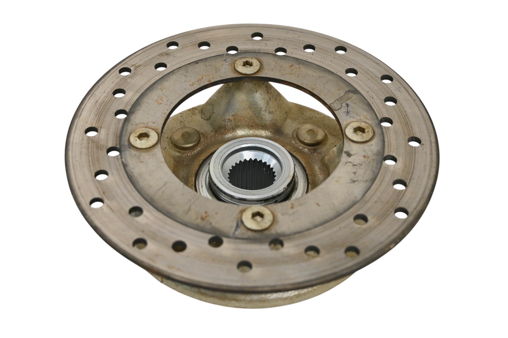 17 Yamaha Wolverine R-Spec EPS Front Wheel Hubs & Rotors Left & Right YXE700