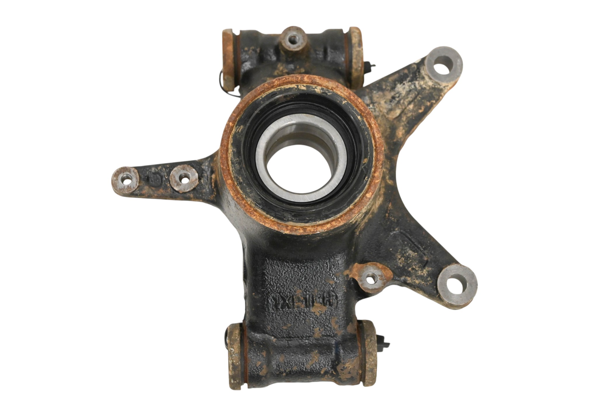 17 Yamaha Wolverine R-Spec EPS Rear Left Spindle Knuckle YXE700