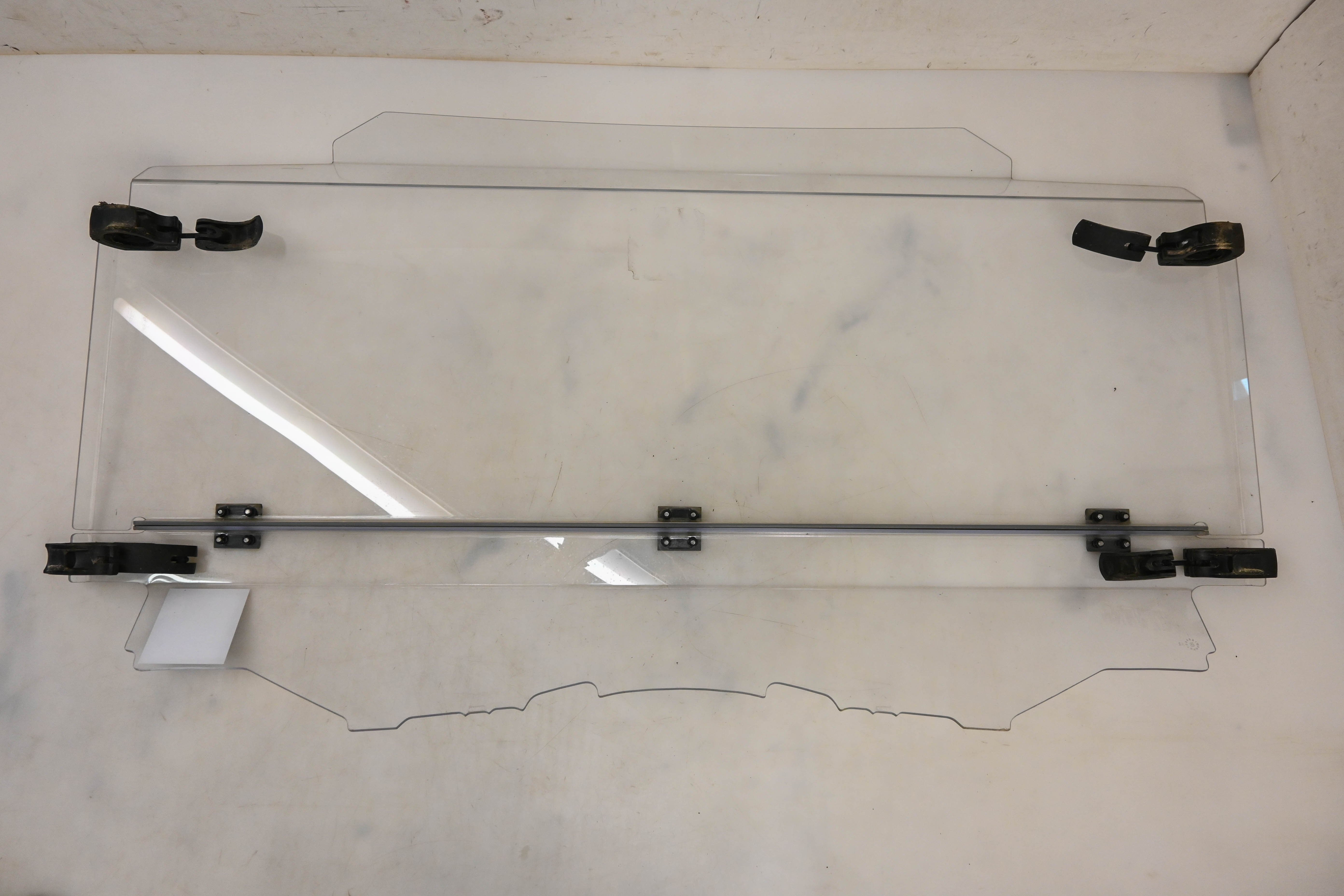 17 Yamaha Wolverine R-Spec EPS Folding Windshield YXE700