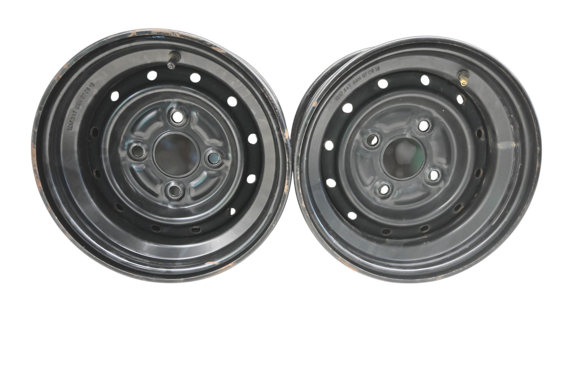 17 Yamaha Wolverine R-Spec EPS Rear Wheels Rims 4/110 12X7 YXE700