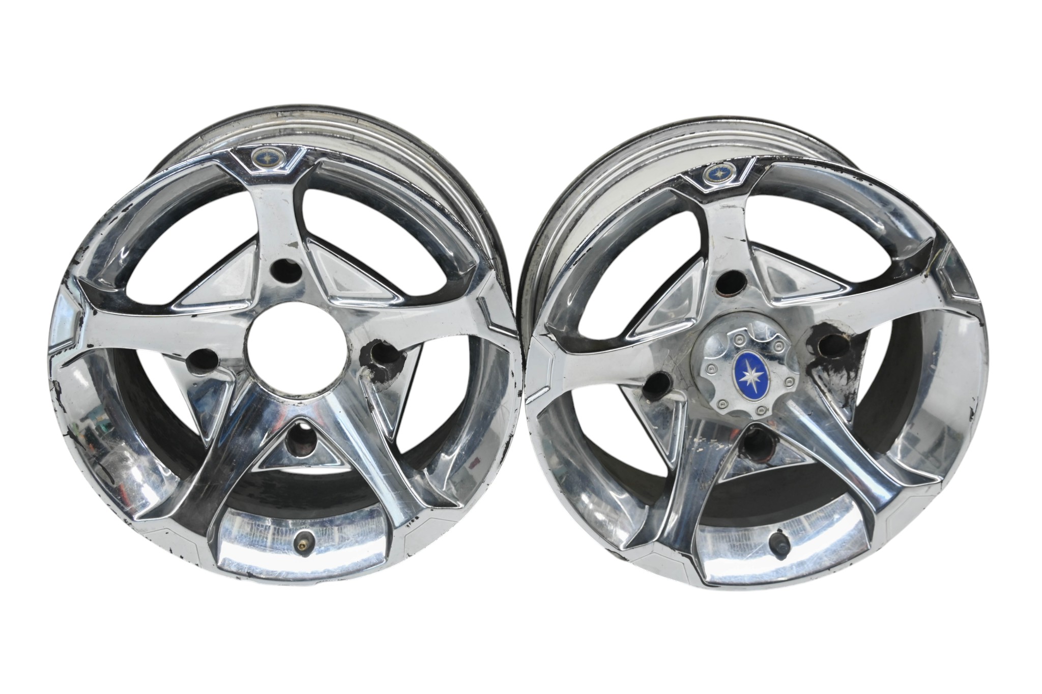 11 Polaris Sportsman 850 XP 4x4 Front Wheels Rims 14X7 4/156