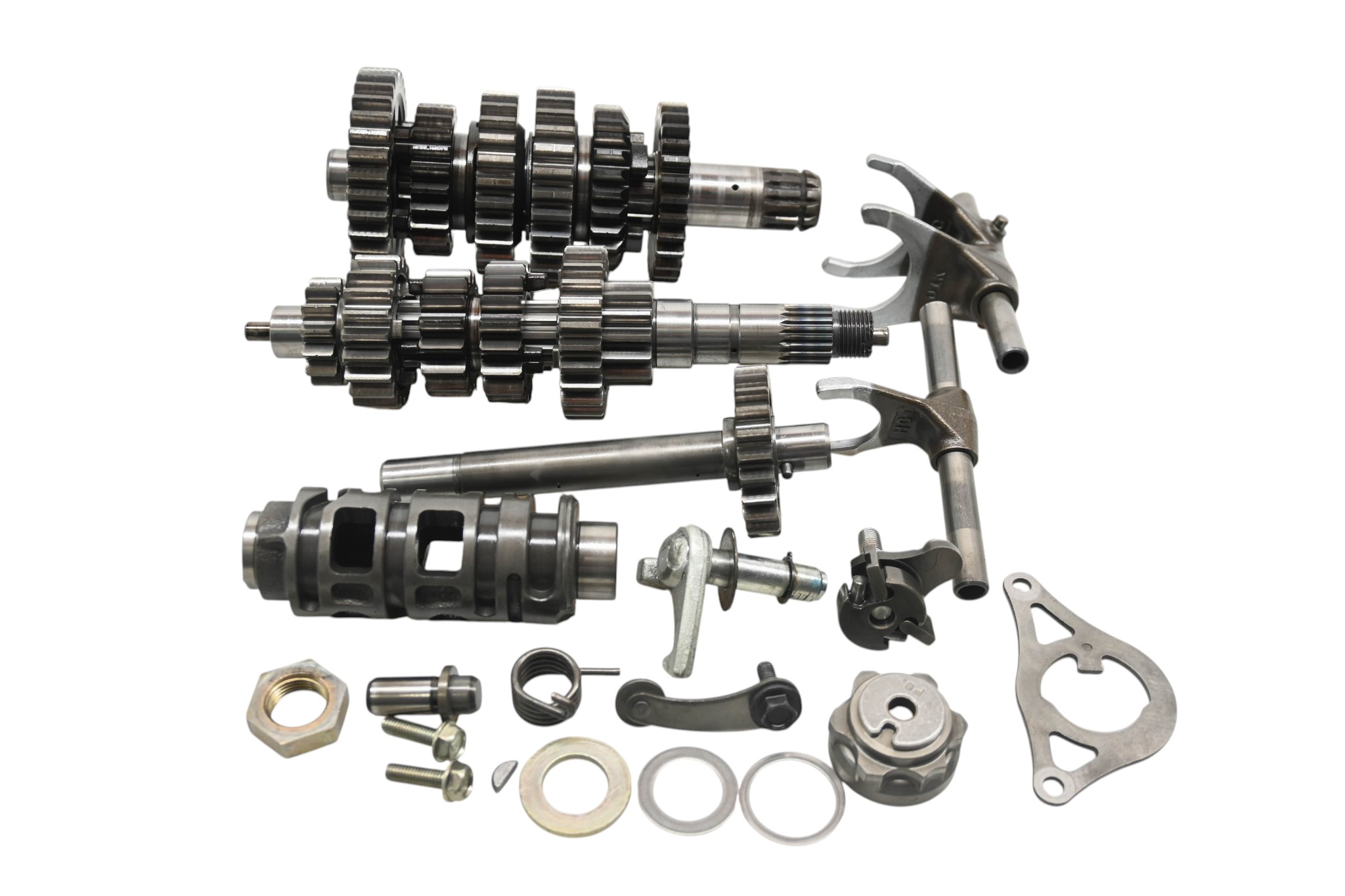 06 Polaris Predator 500 2x4 Transmission Shift Forks & Drum
