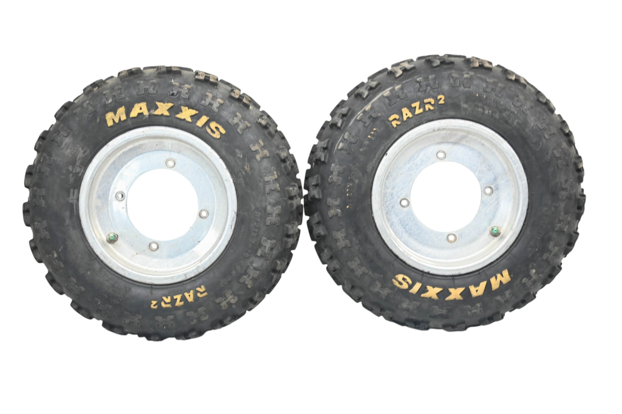 06 Polaris Predator 500 2x4 Front Wheels Rims & Tires 21X7-10 4/156
