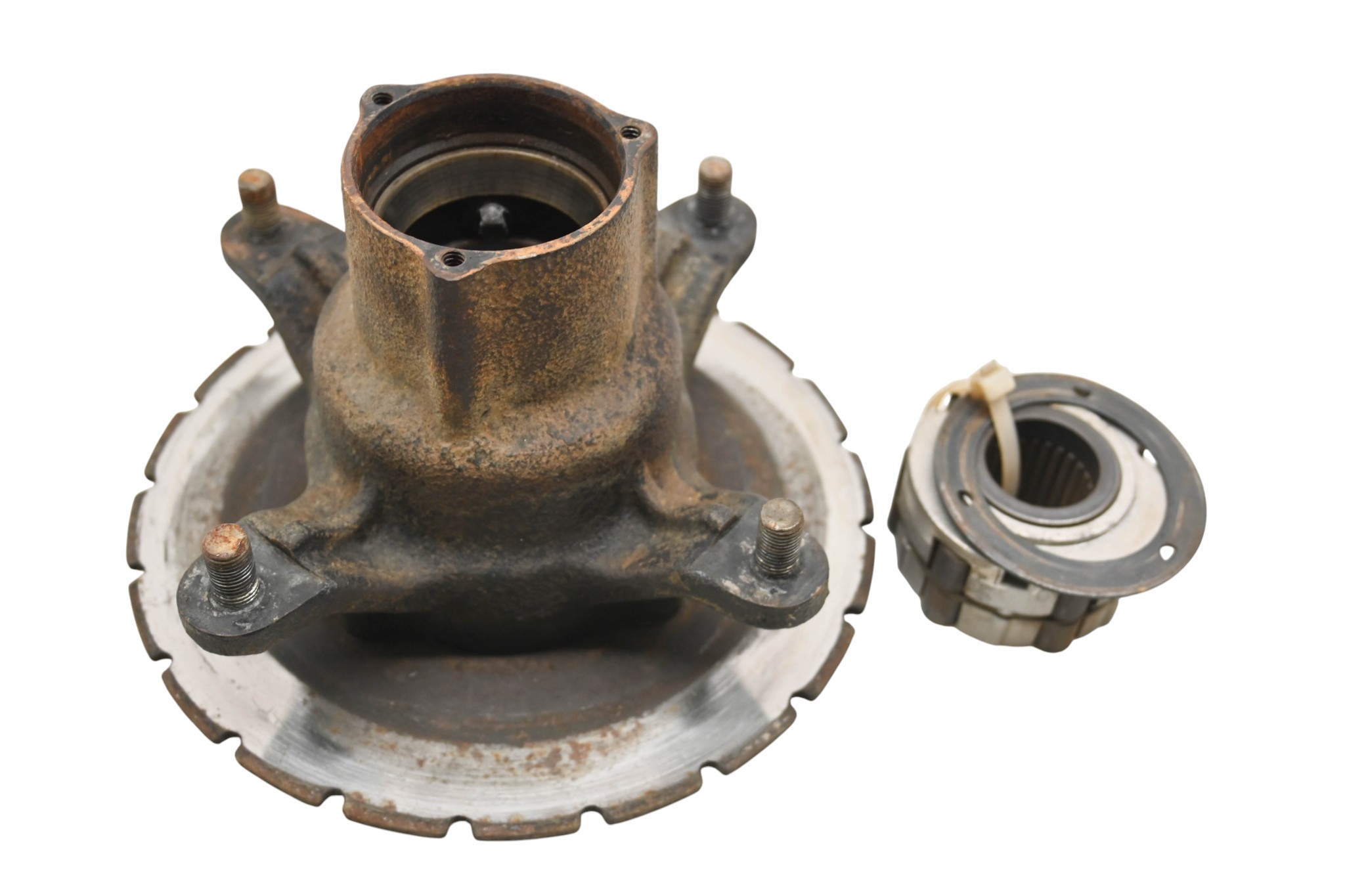 00 Polaris Scrambler 500 4x4 Front Wheel Hub & Rotor Left Or Right